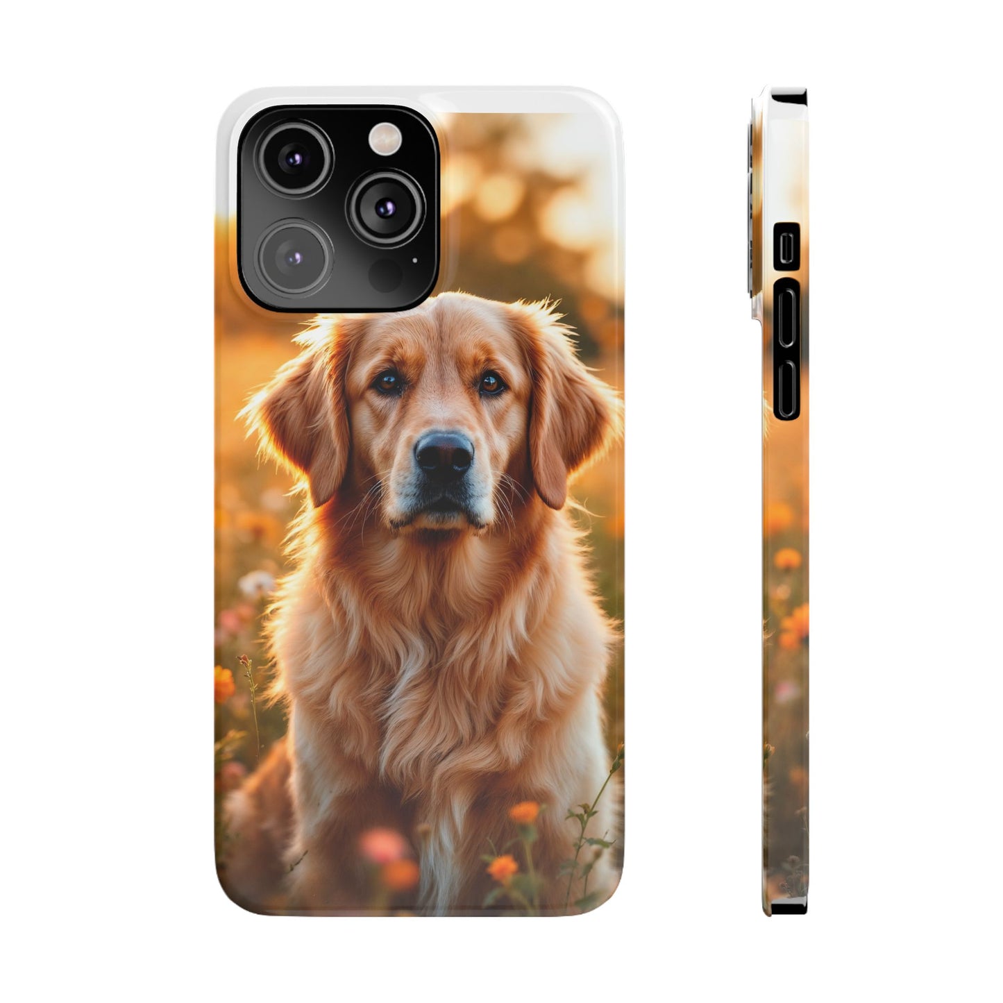 Golden Retriever Slim Phone Case - Nature Lover's Accessory