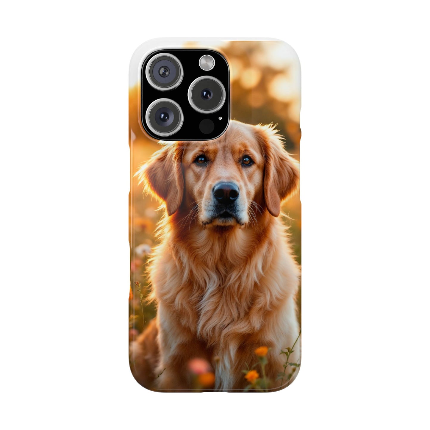 Golden Retriever Slim Phone Case - Nature Lover's Accessory