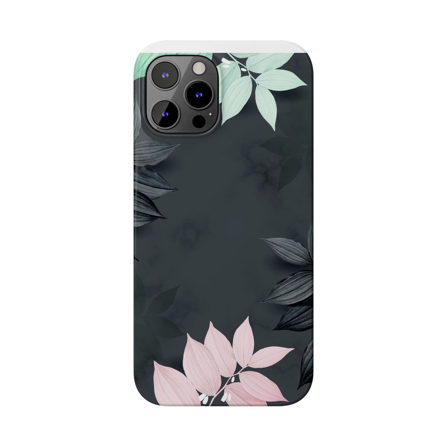 Elegant Floral Slim Phone Case - Stylish Design for Nature Lovers