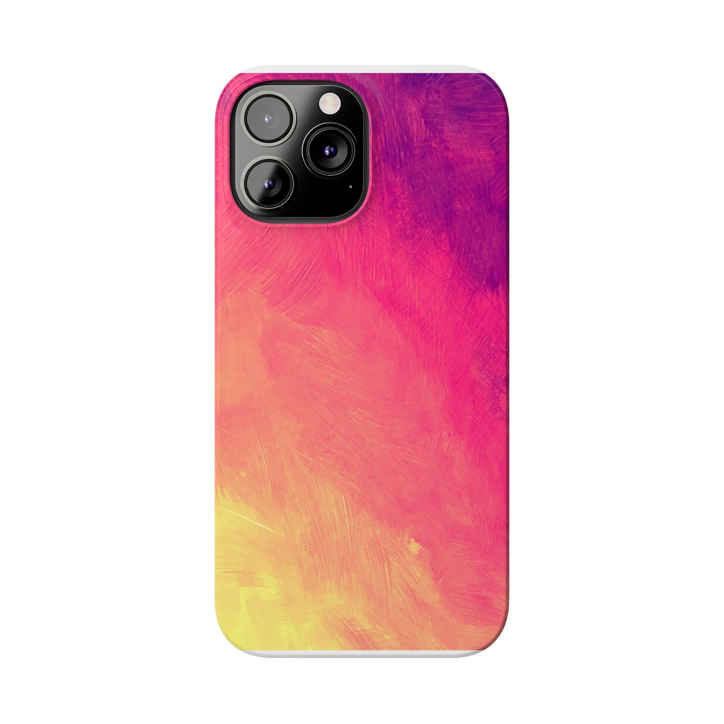 Vibrant Abstract Slim Phone Case - Colorful Protection for Every Day