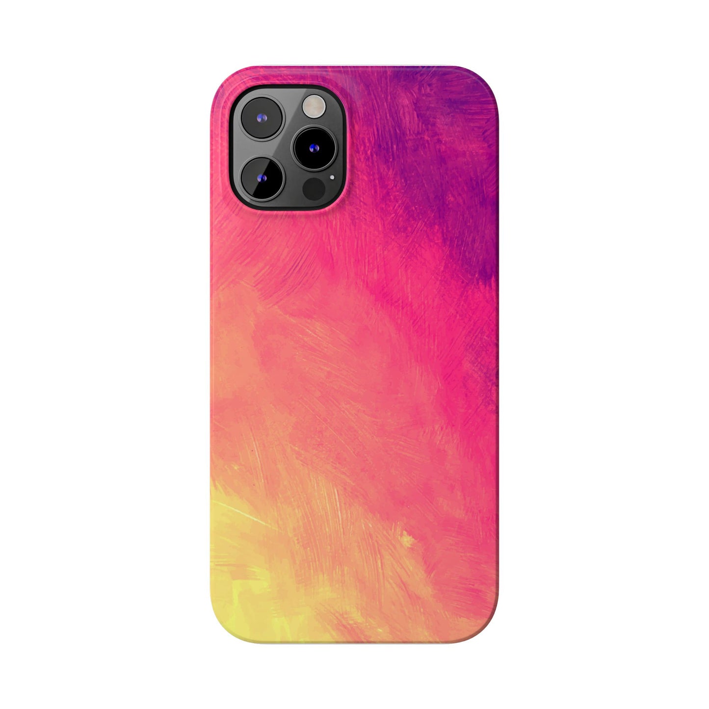 Vibrant Abstract Slim Phone Case - Colorful Protection for Every Day