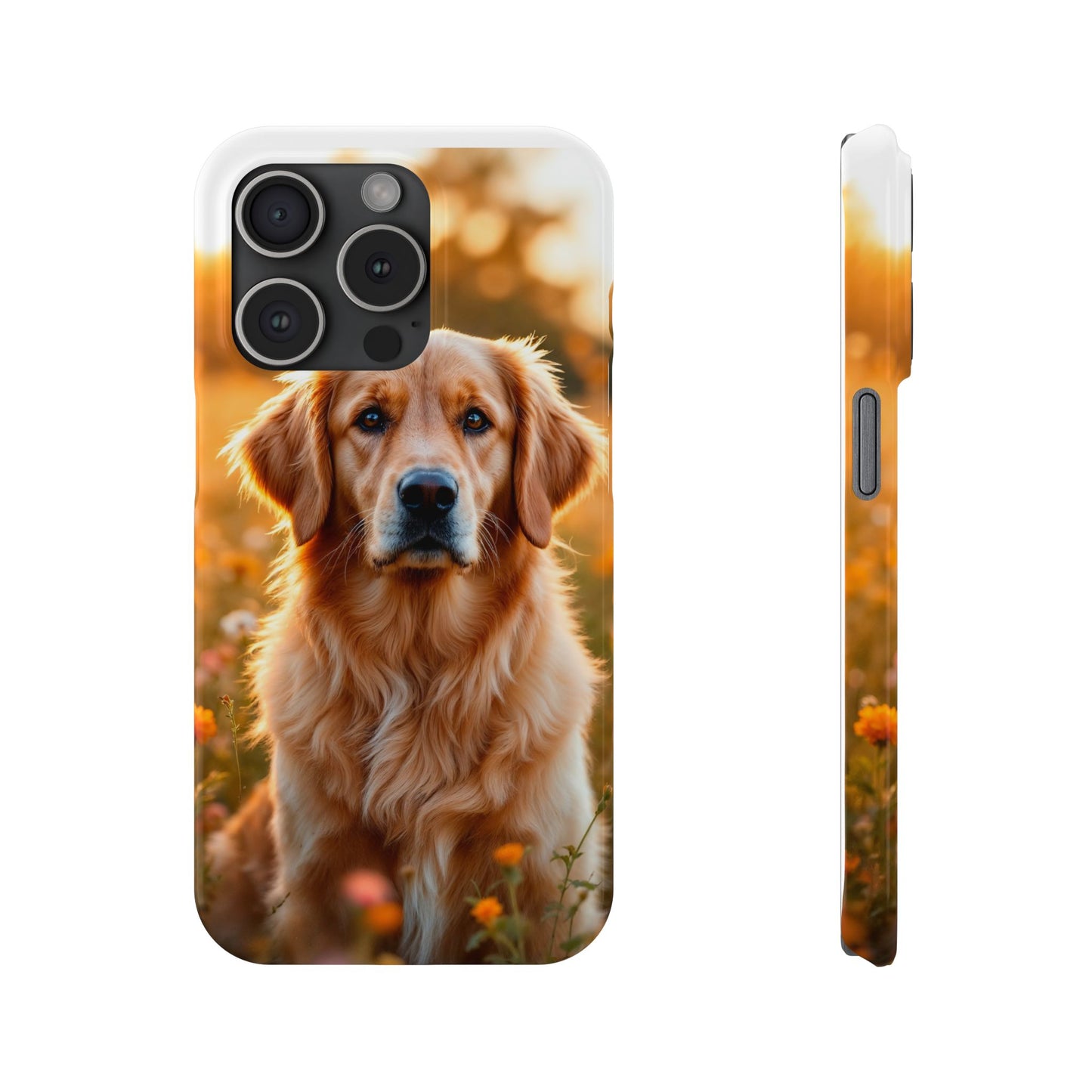 Golden Retriever Slim Phone Case - Nature Lover's Accessory