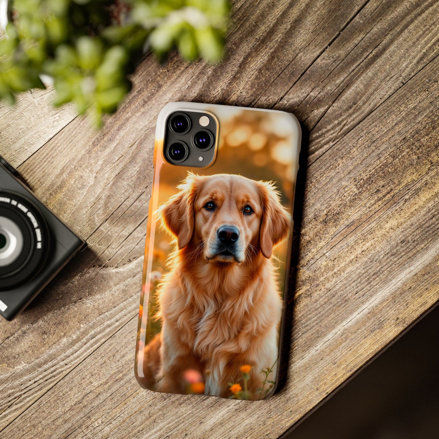 Golden Retriever Slim Phone Case - Nature Lover's Accessory