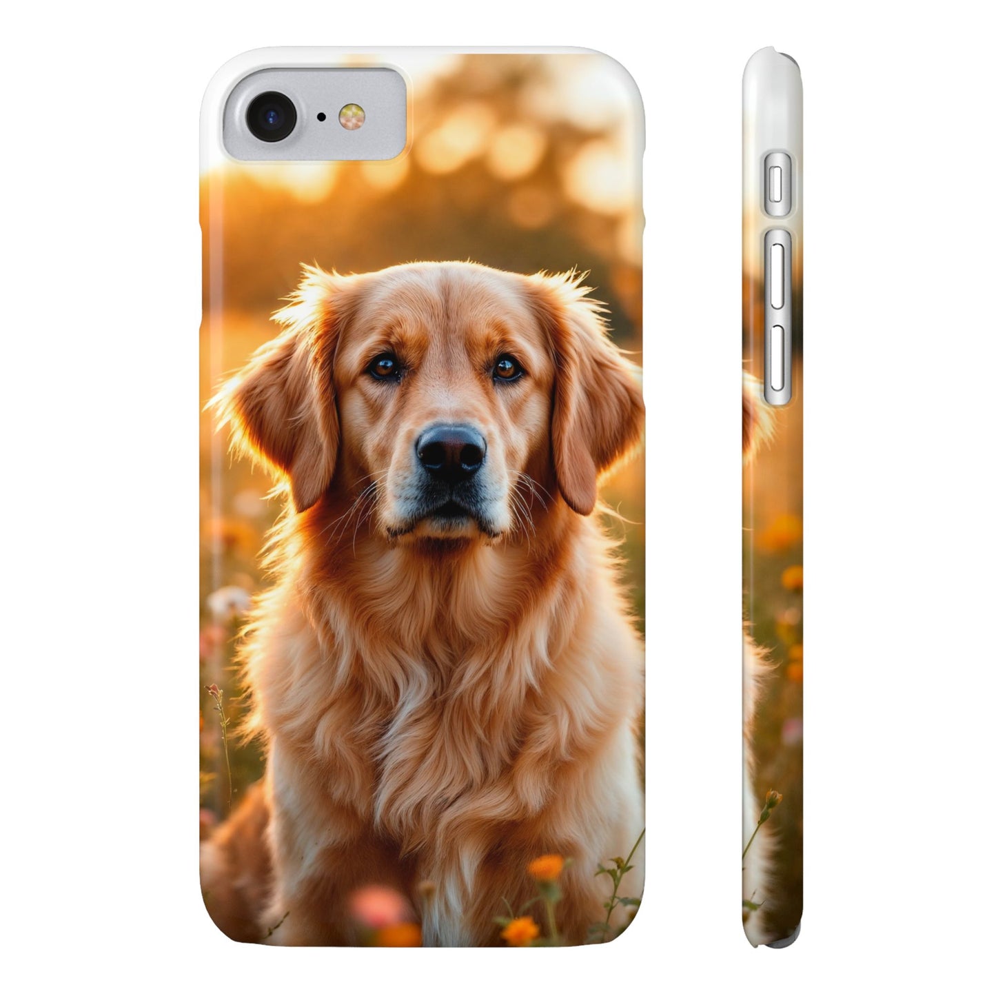 Golden Retriever Slim Phone Case - Nature Lover's Accessory