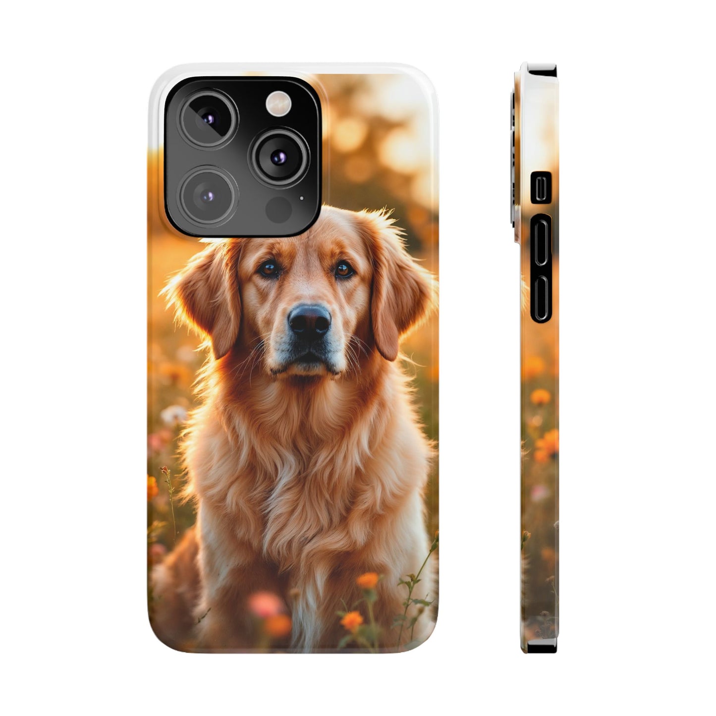 Golden Retriever Slim Phone Case - Nature Lover's Accessory