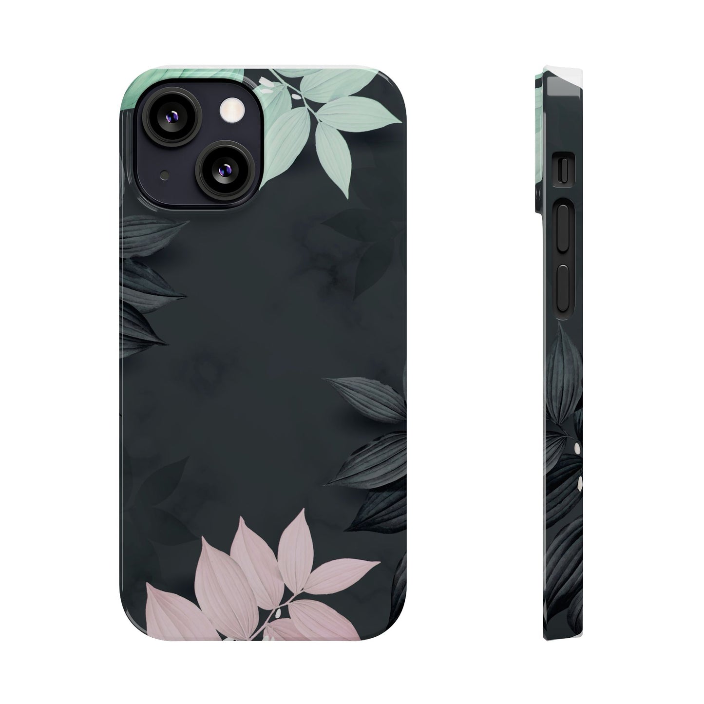 Elegant Floral Slim Phone Case - Stylish Design for Nature Lovers