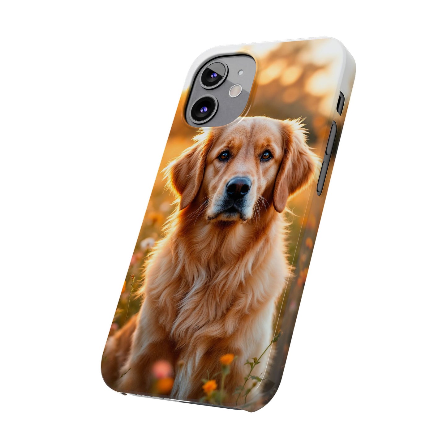 Golden Retriever Slim Phone Case - Nature Lover's Accessory