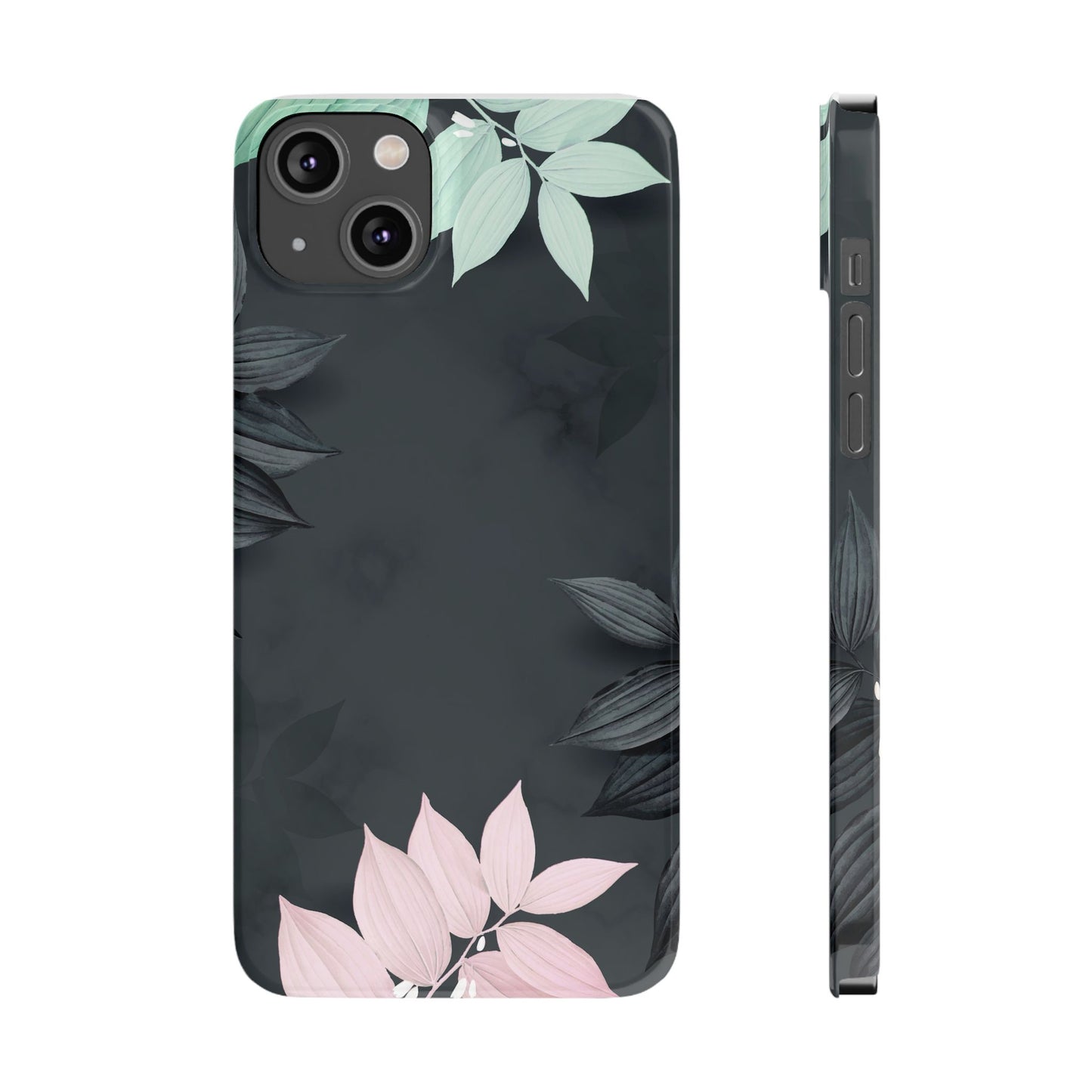 Elegant Floral Slim Phone Case - Stylish Design for Nature Lovers