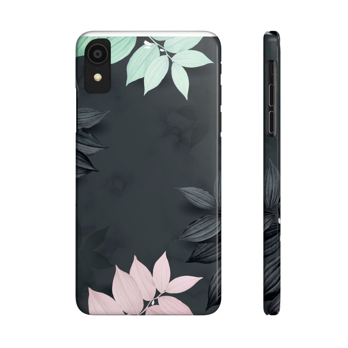 Elegant Floral Slim Phone Case - Stylish Design for Nature Lovers