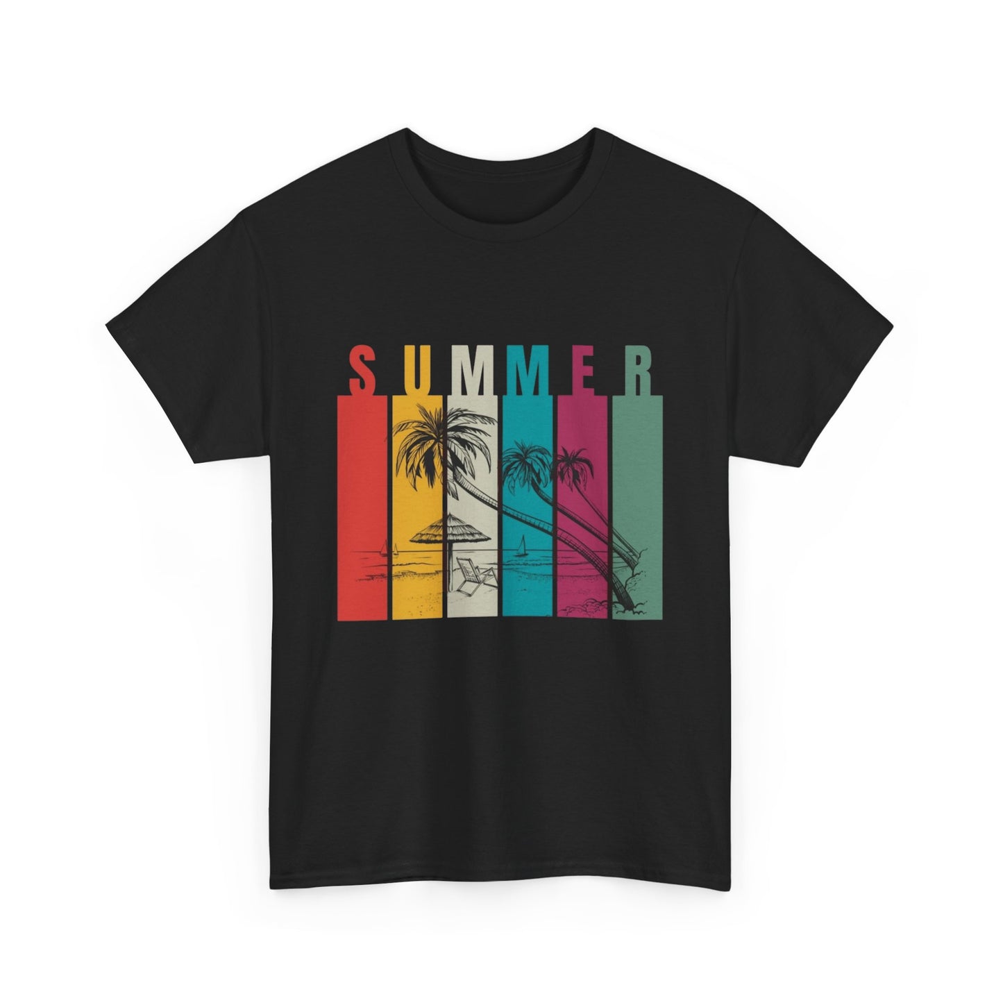 Summer Vibes Unisex Heavy Cotton Tee