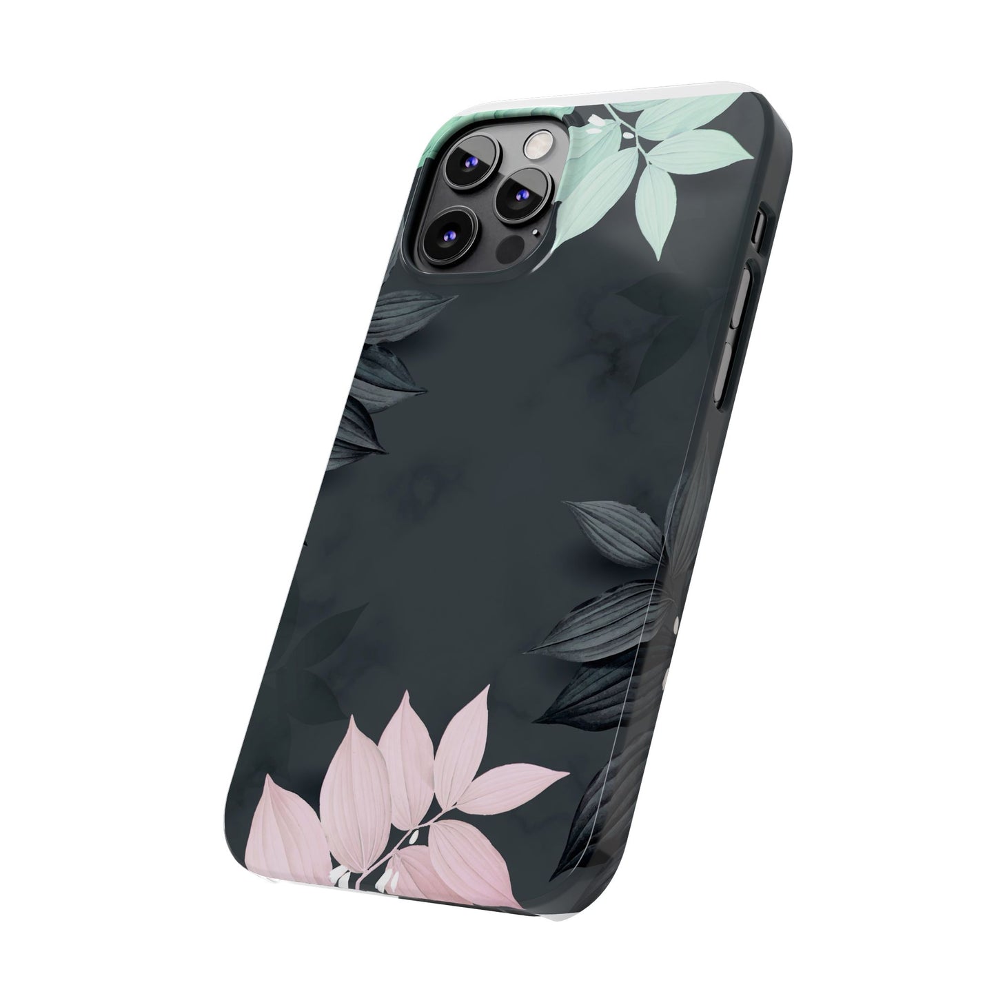 Elegant Floral Slim Phone Case - Stylish Design for Nature Lovers