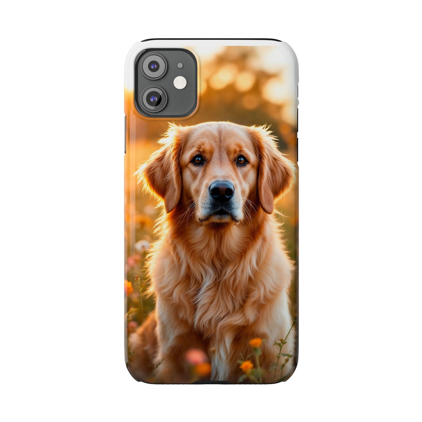 Golden Retriever Slim Phone Case - Nature Lover's Accessory