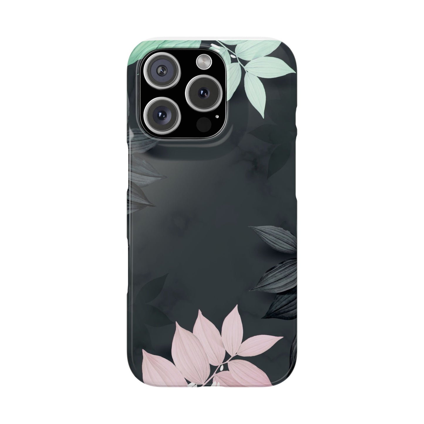 Elegant Floral Slim Phone Case - Stylish Design for Nature Lovers