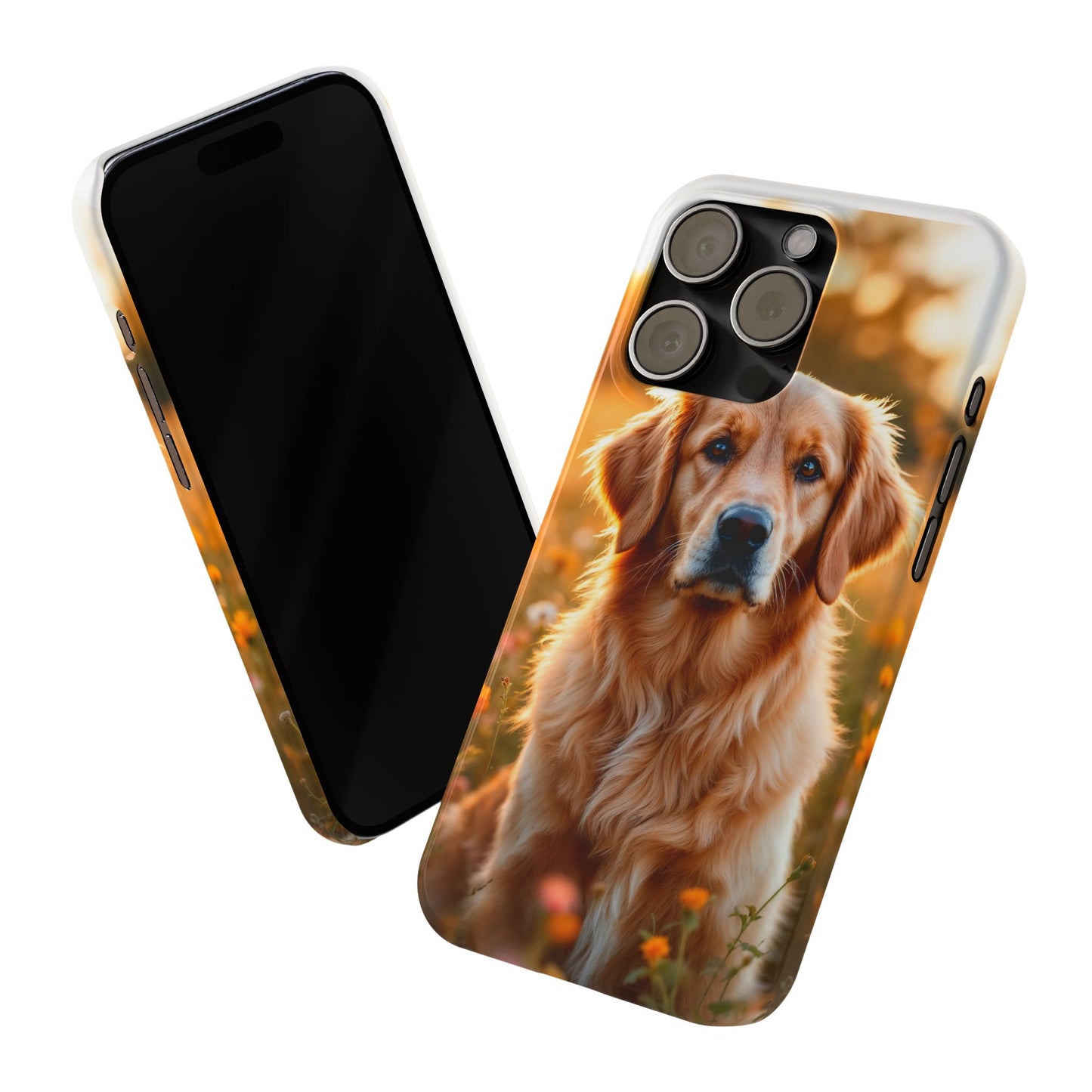 Golden Retriever Slim Phone Case - Nature Lover's Accessory