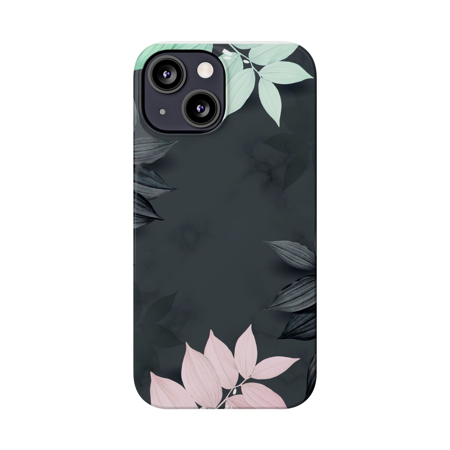 Elegant Floral Slim Phone Case - Stylish Design for Nature Lovers