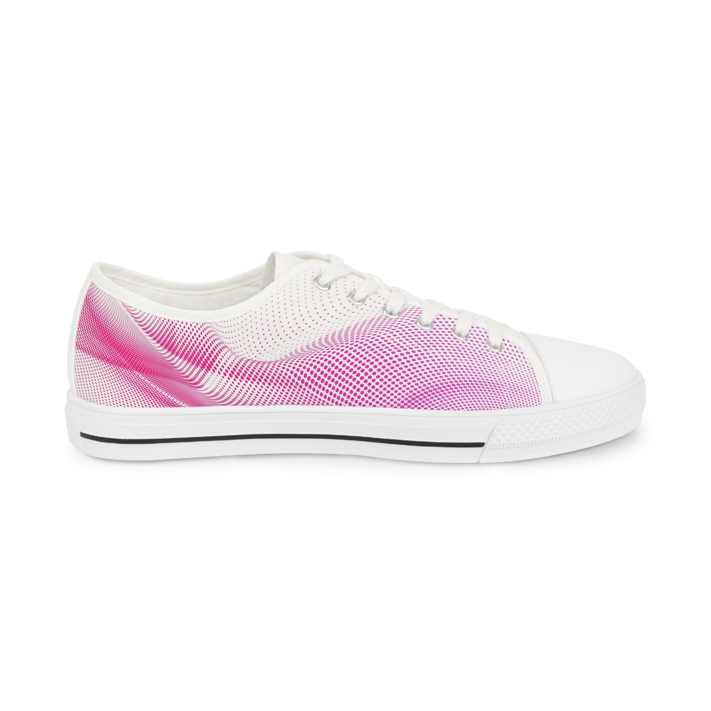 Stylish Gradient Pink Low Top Sneakers for Men - Perfect Casual Footwear