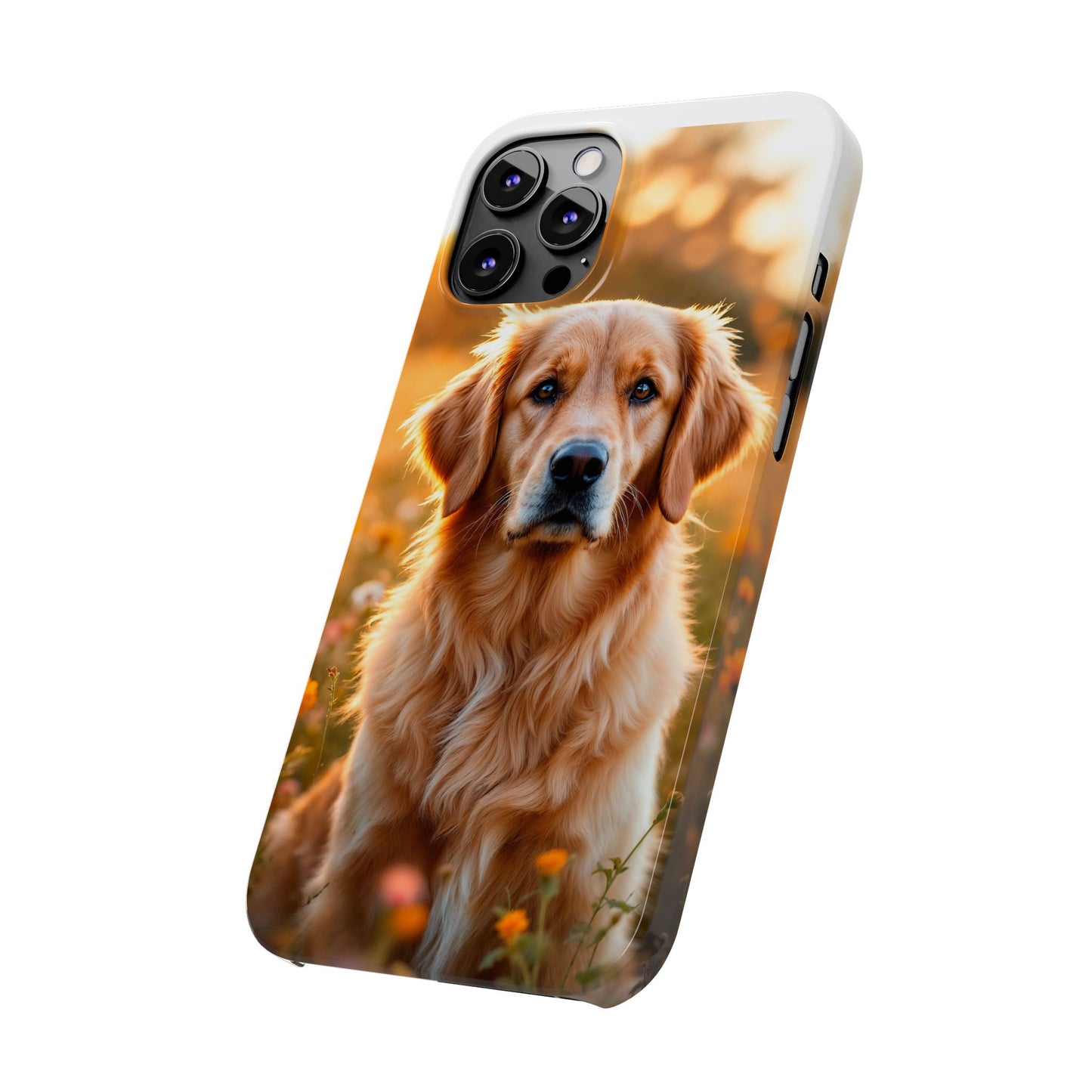 Golden Retriever Slim Phone Case - Nature Lover's Accessory