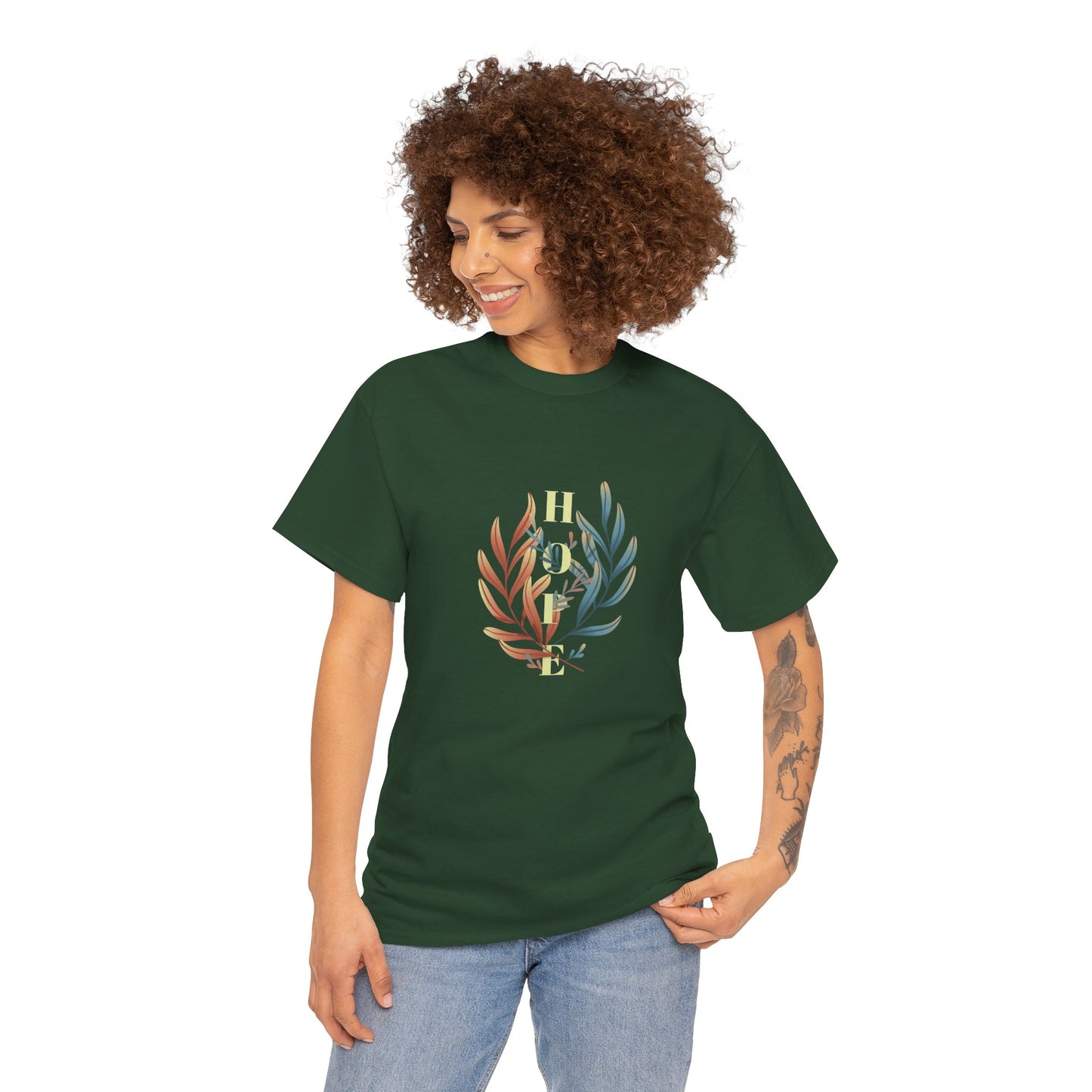 Home Vibes Unisex Heavy Cotton Tee - Cozy & Stylish Wear