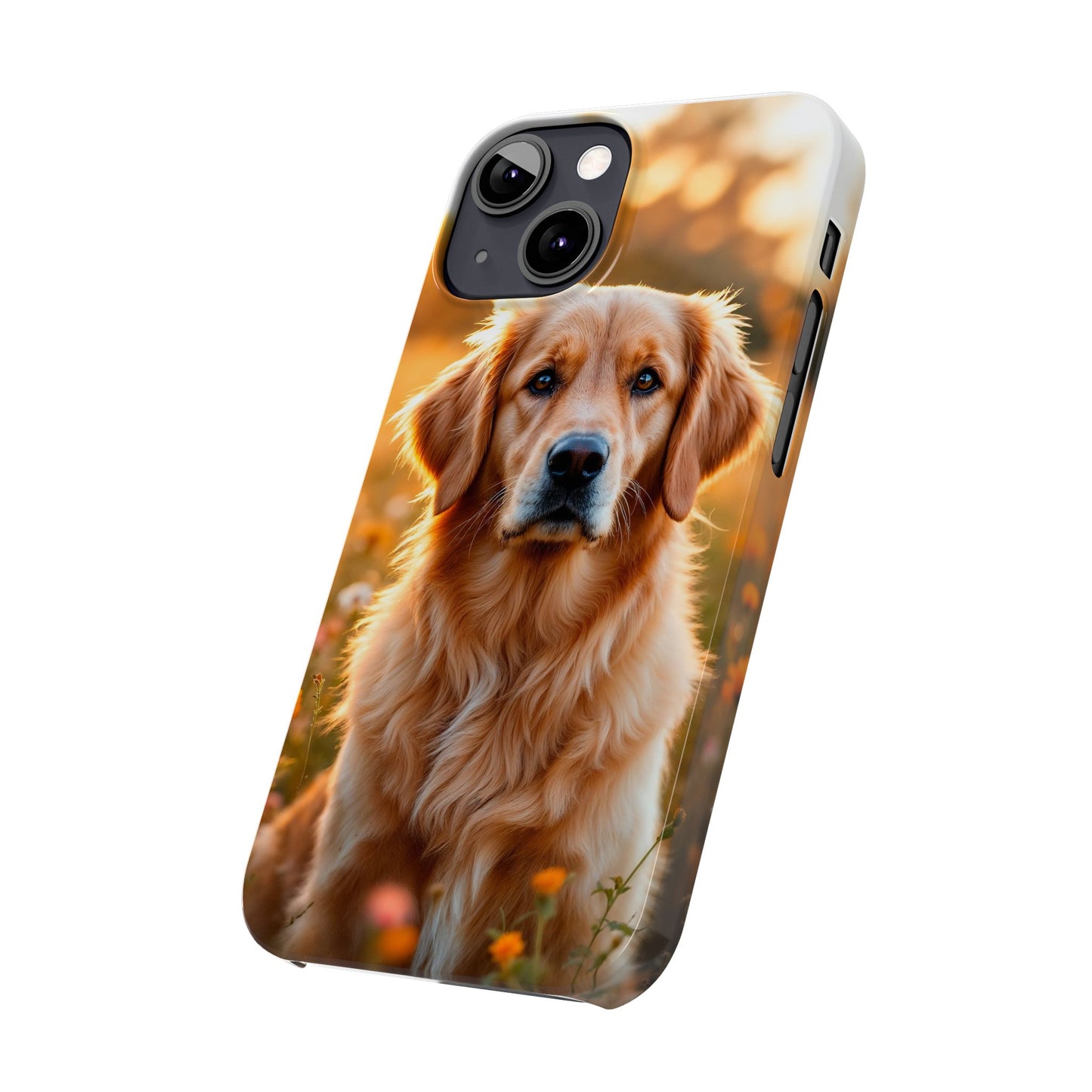 Golden Retriever Slim Phone Case - Nature Lover's Accessory