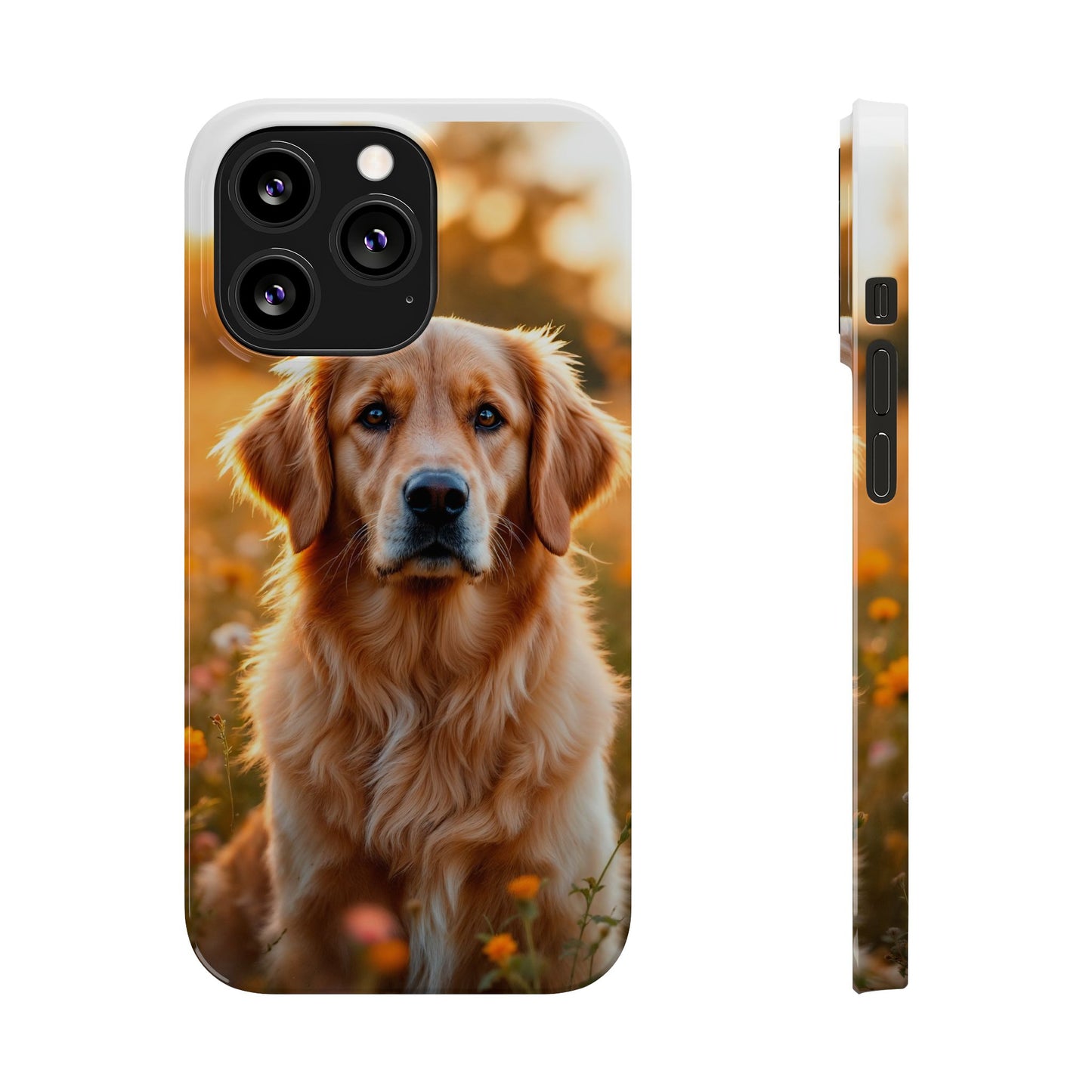 Golden Retriever Slim Phone Case - Nature Lover's Accessory