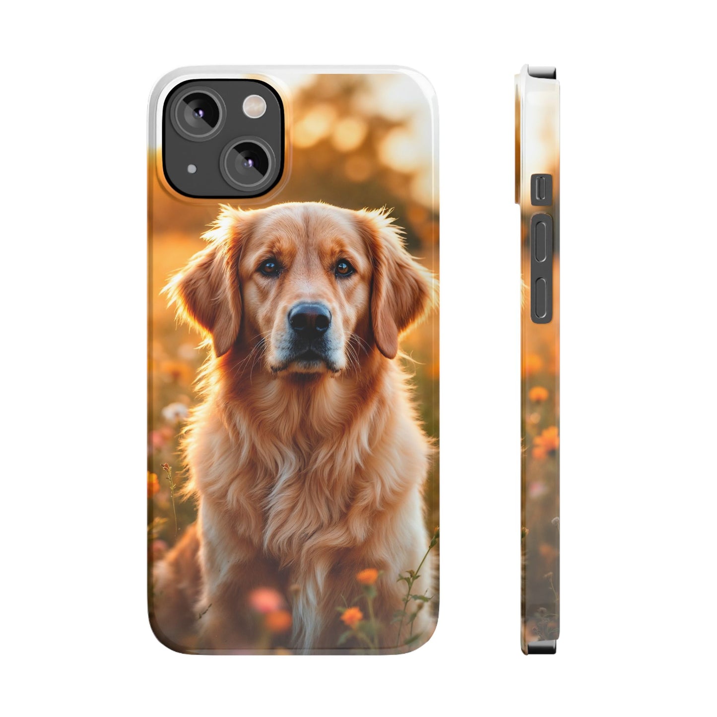 Golden Retriever Slim Phone Case - Nature Lover's Accessory