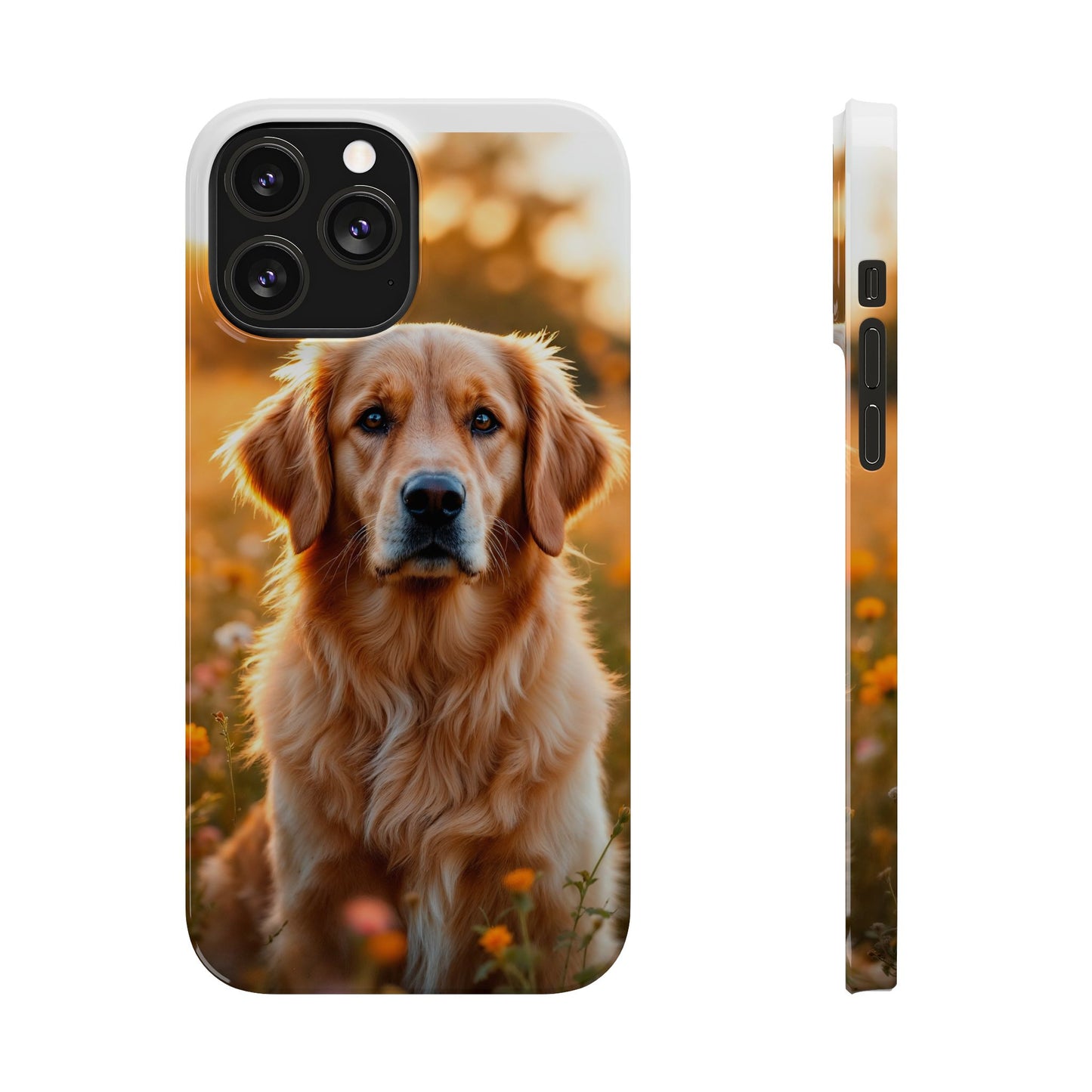 Golden Retriever Slim Phone Case - Nature Lover's Accessory