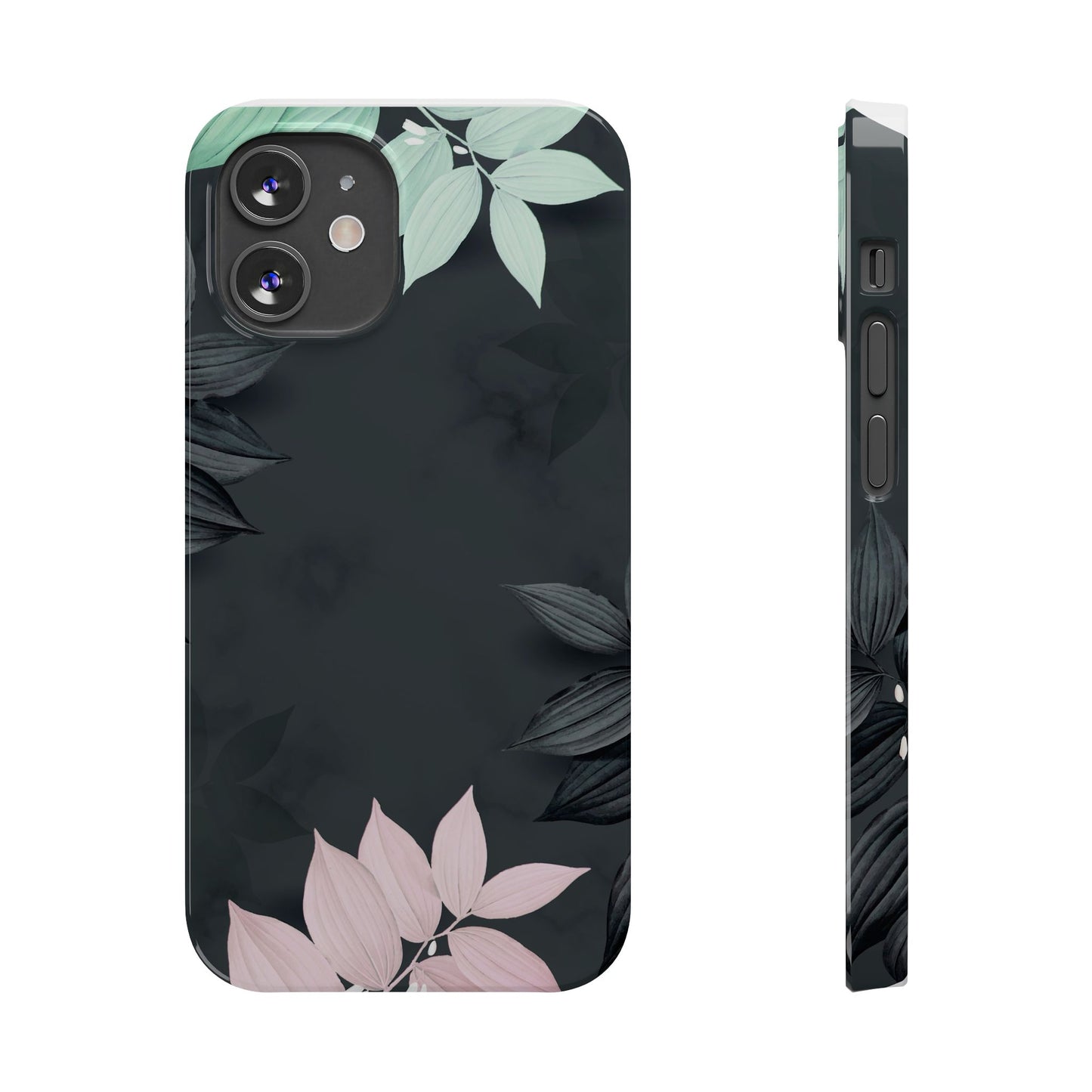 Elegant Floral Slim Phone Case - Stylish Design for Nature Lovers