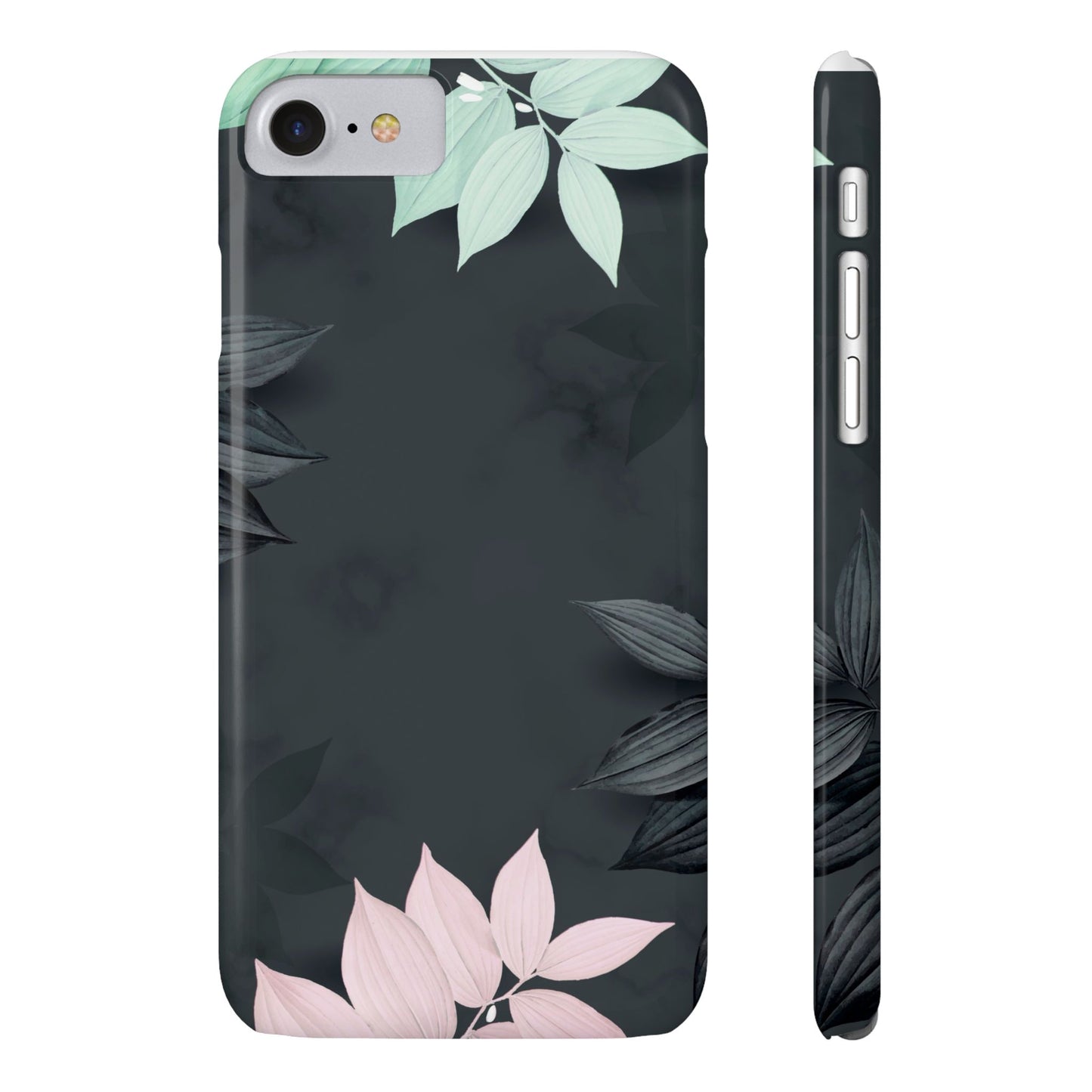 Elegant Floral Slim Phone Case - Stylish Design for Nature Lovers