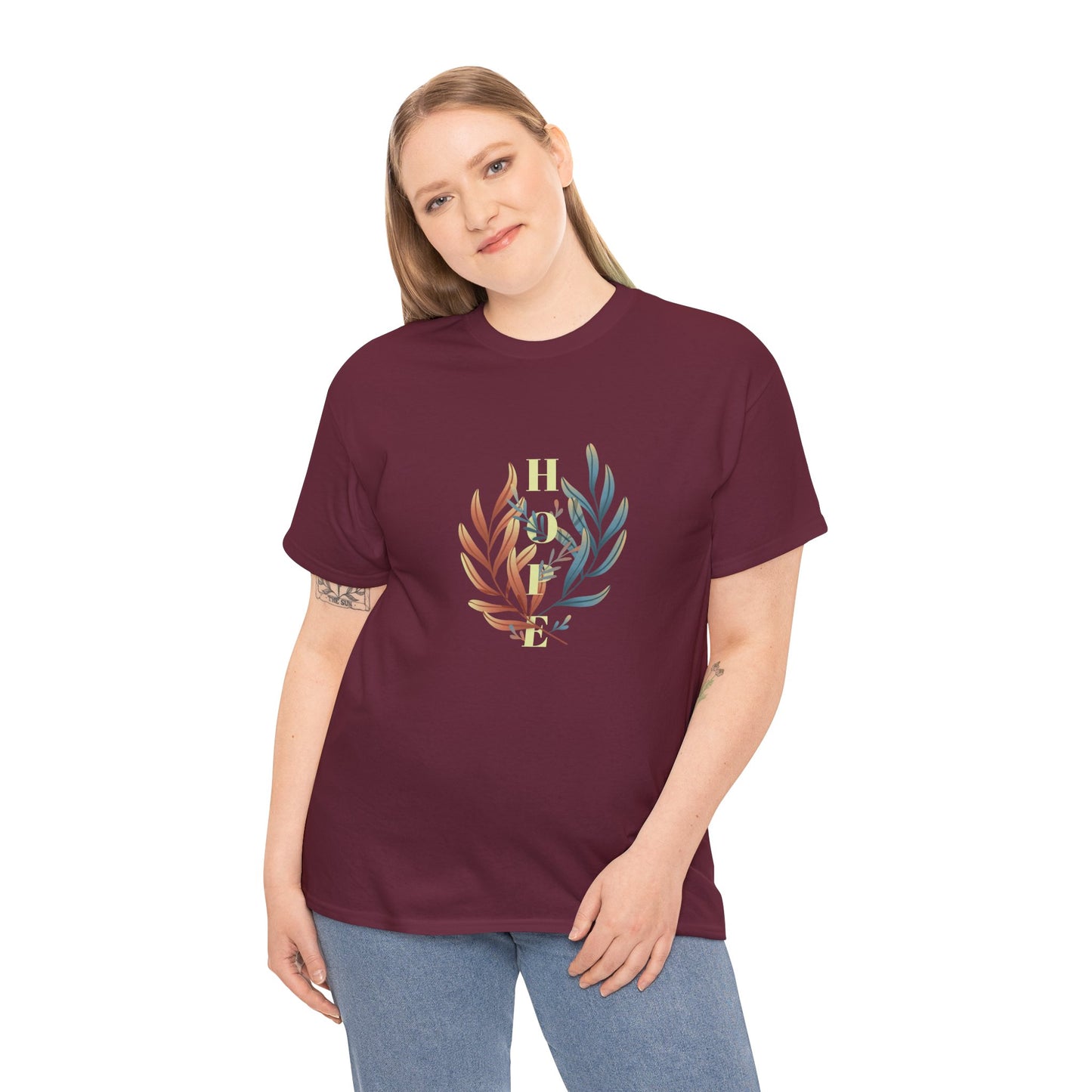 Home Vibes Unisex Heavy Cotton Tee - Cozy & Stylish Wear