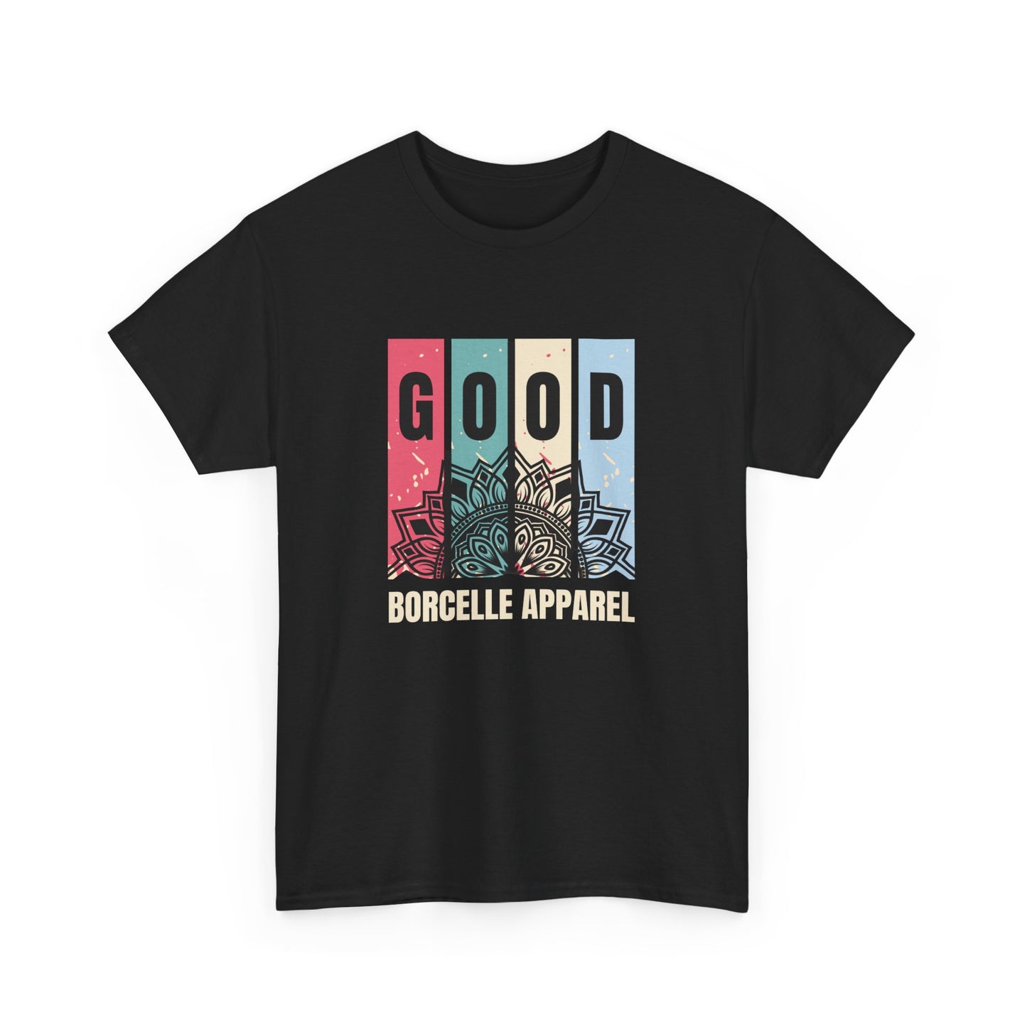 Boho Good Vibes Unisex Heavy Cotton Tee | Borgelle Apparel