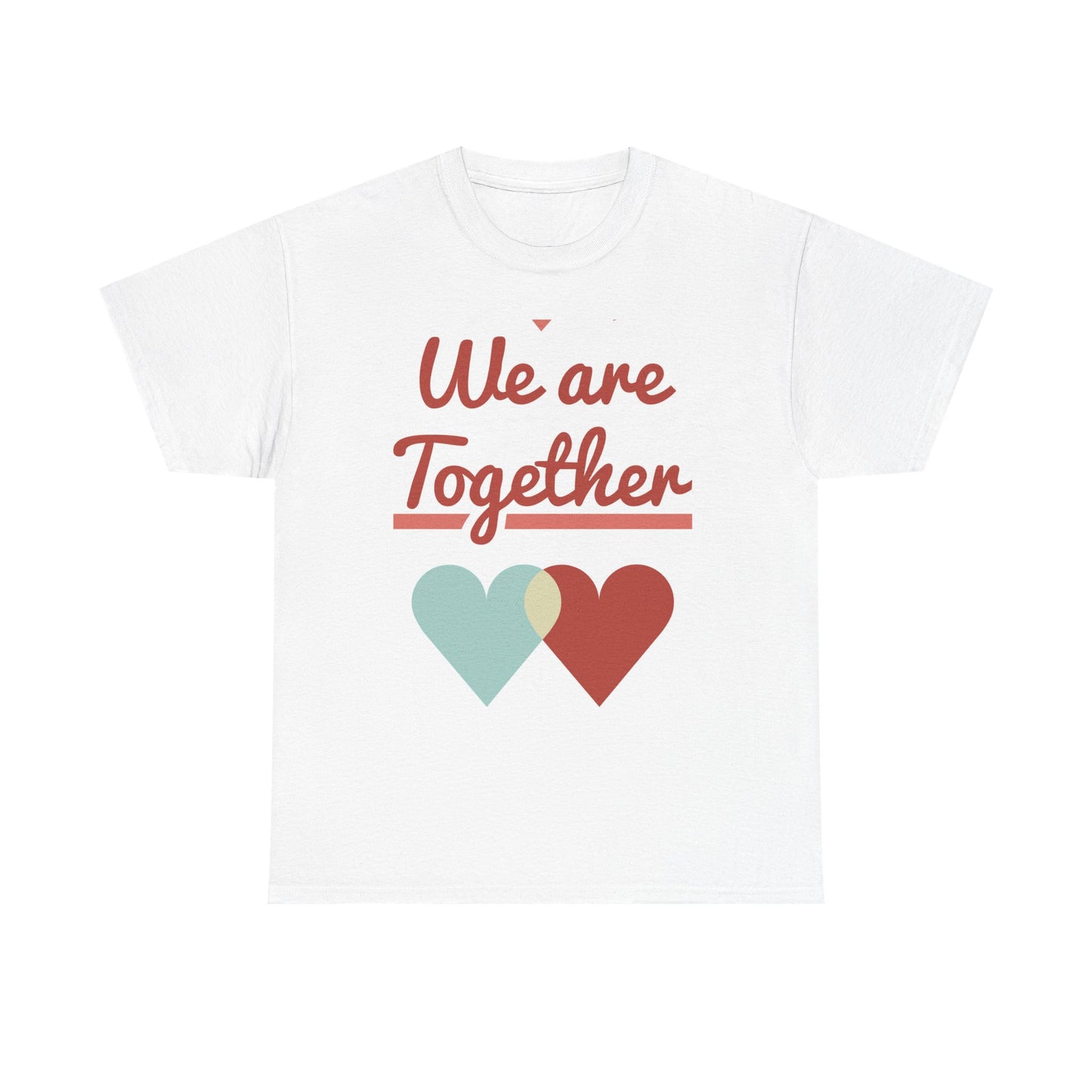 Love Connection Unisex Heavy Cotton Tee - 'We are Together' Design