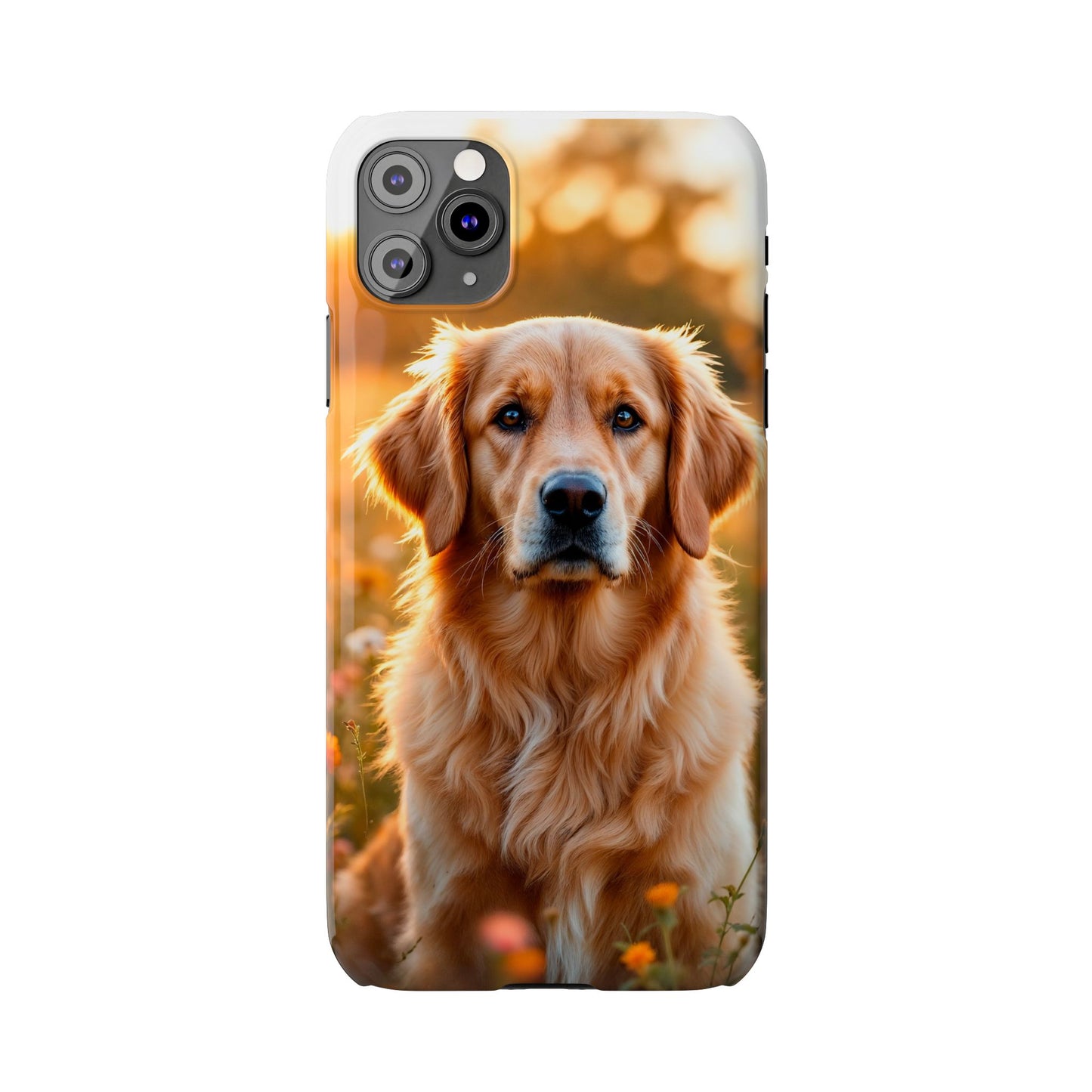 Golden Retriever Slim Phone Case - Nature Lover's Accessory