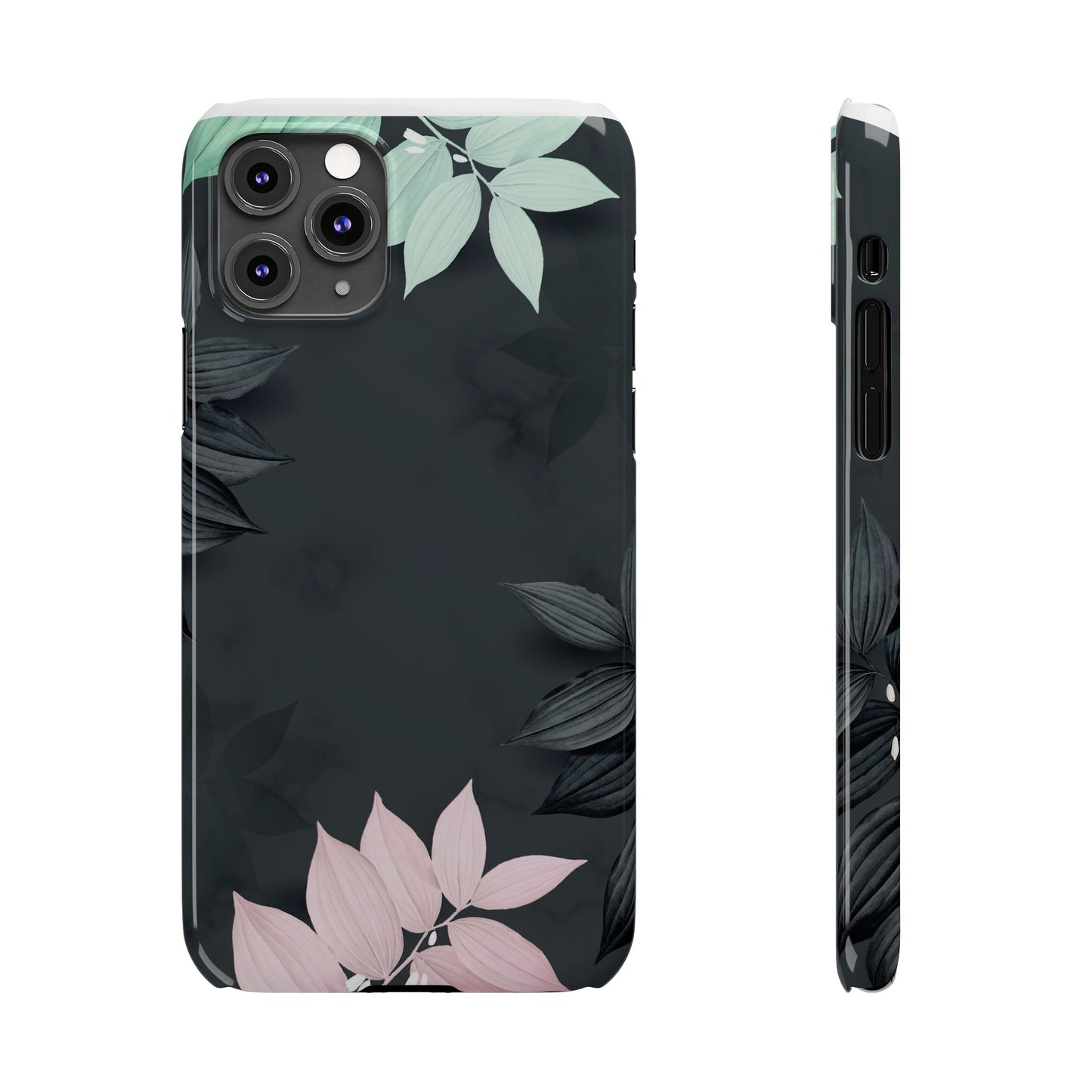 Elegant Floral Slim Phone Case - Stylish Design for Nature Lovers