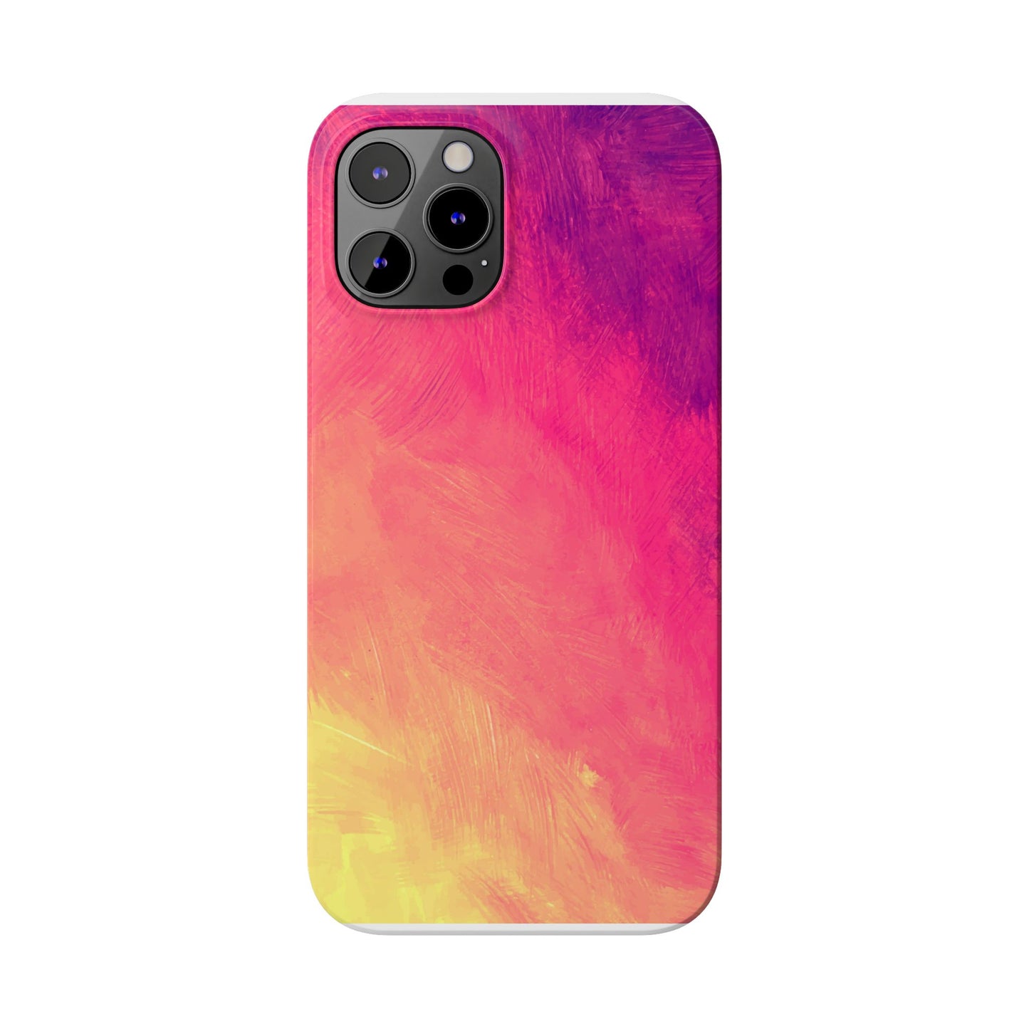 Vibrant Abstract Slim Phone Case - Colorful Protection for Every Day