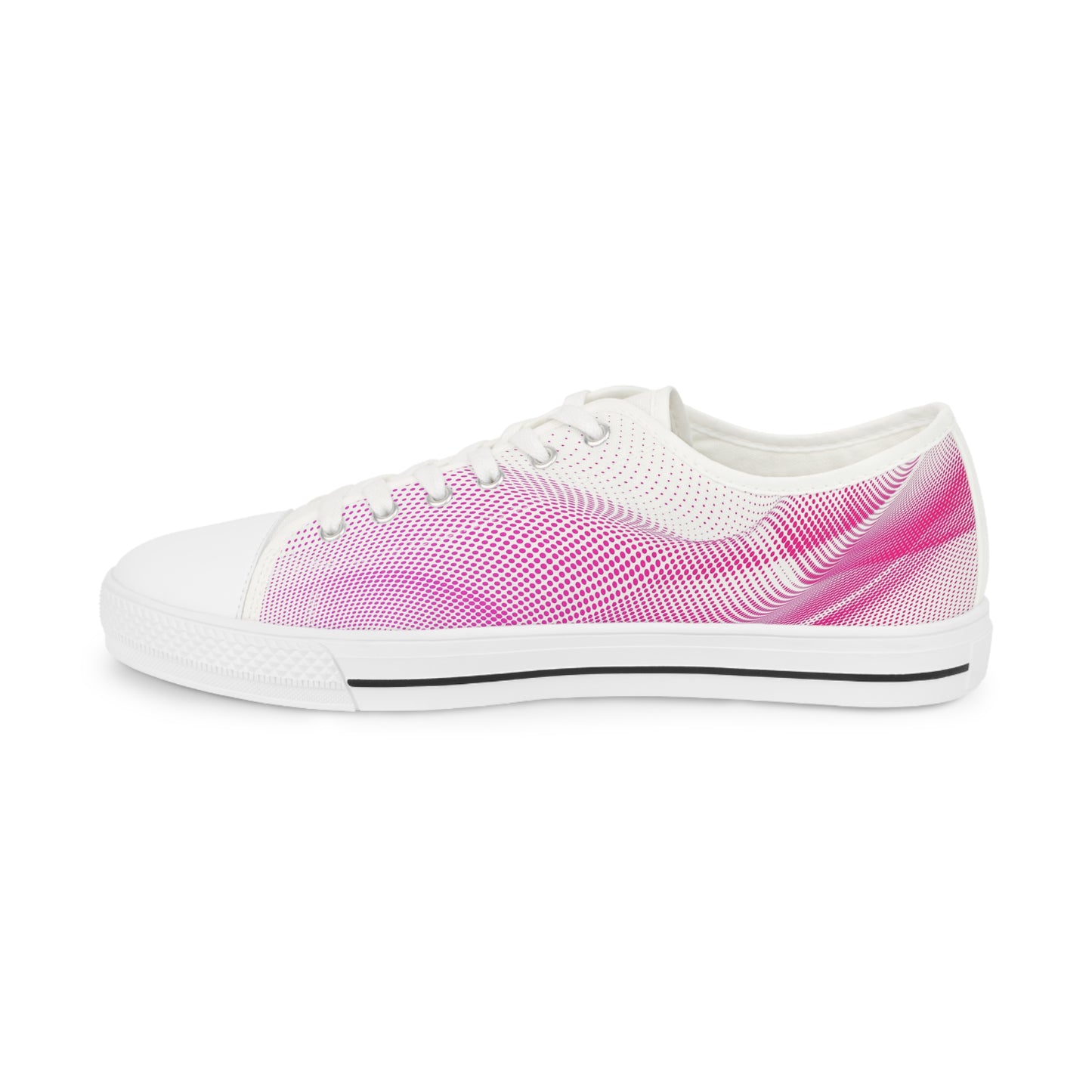 Stylish Gradient Pink Low Top Sneakers for Men - Perfect Casual Footwear