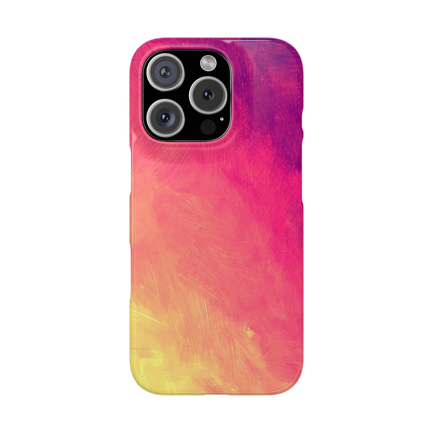 Vibrant Abstract Slim Phone Case - Colorful Protection for Every Day