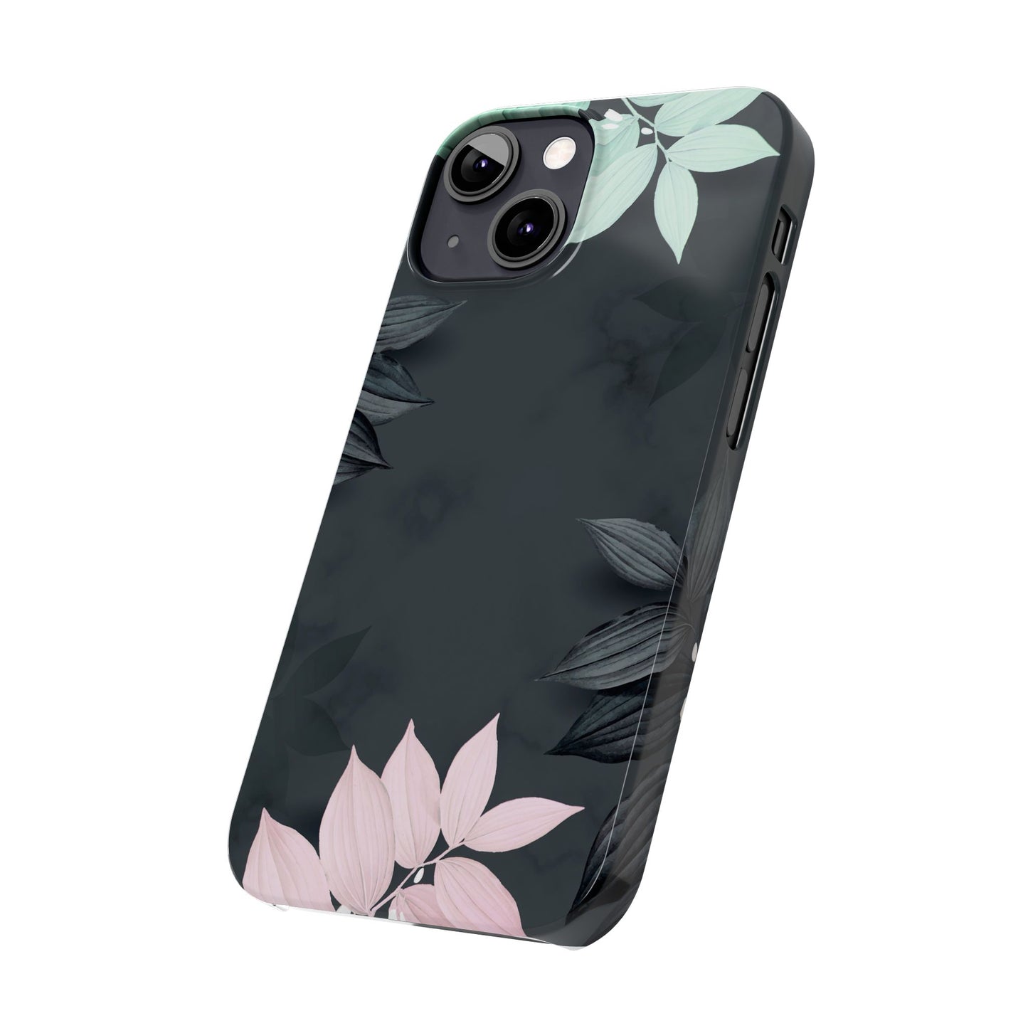 Elegant Floral Slim Phone Case - Stylish Design for Nature Lovers