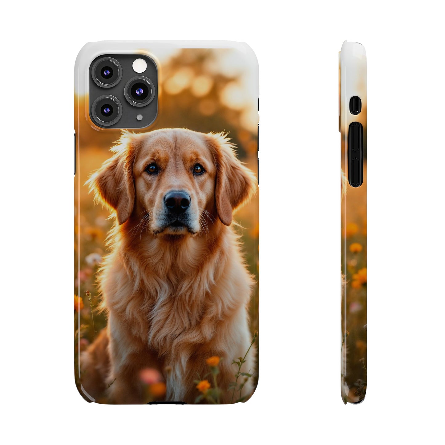 Golden Retriever Slim Phone Case - Nature Lover's Accessory