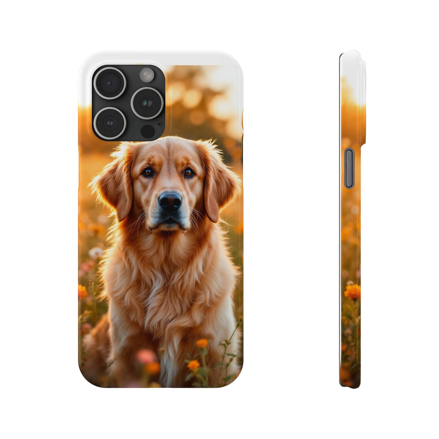 Golden Retriever Slim Phone Case - Nature Lover's Accessory