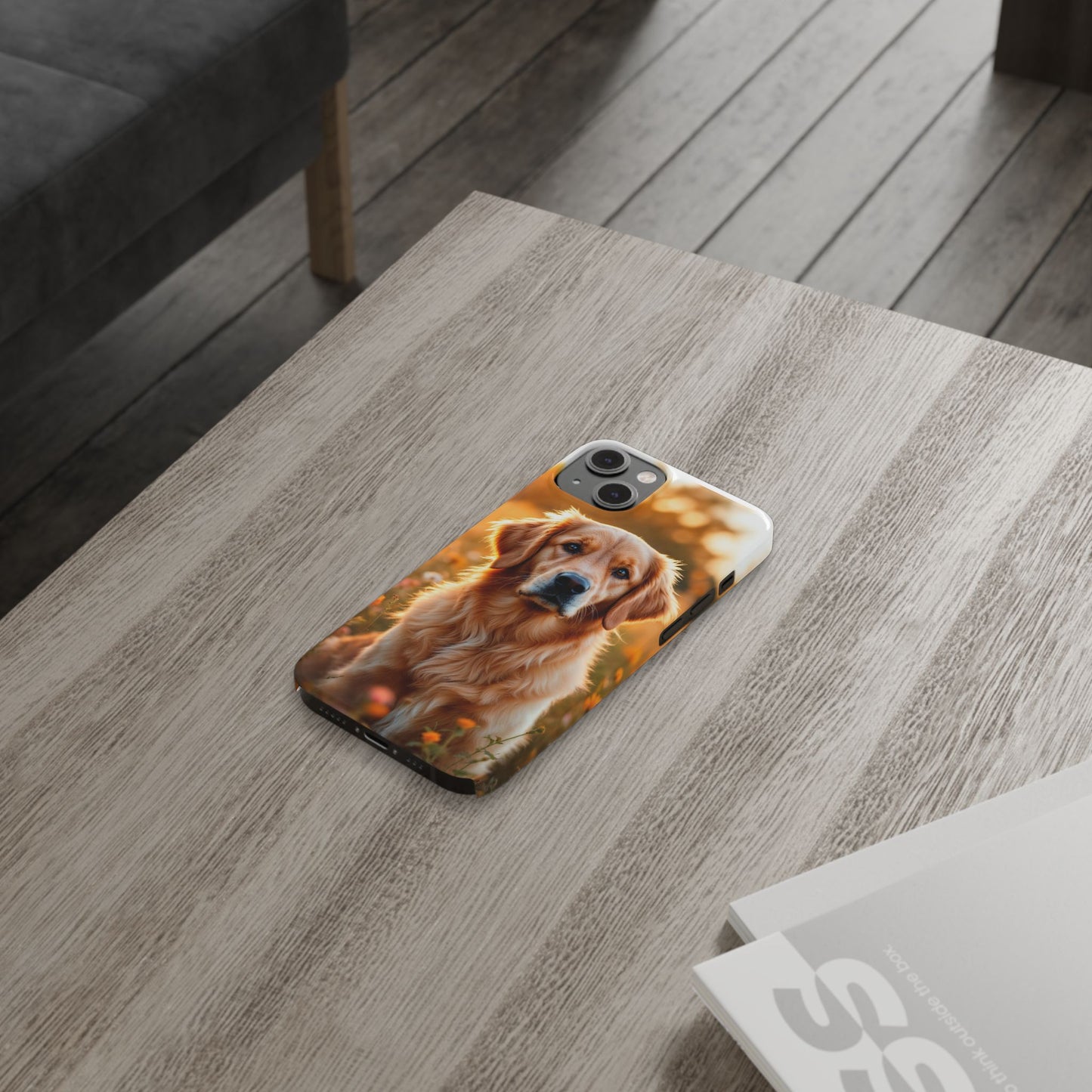 Golden Retriever Slim Phone Case - Nature Lover's Accessory