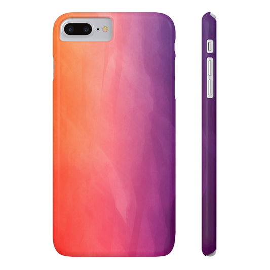 Vibrant Gradient Phone Cases - Slim, Stylish Protection for Your Device