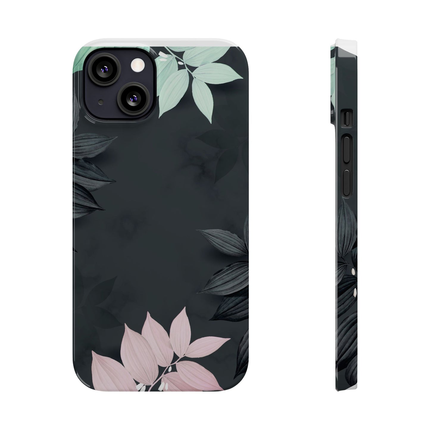 Elegant Floral Slim Phone Case - Stylish Design for Nature Lovers