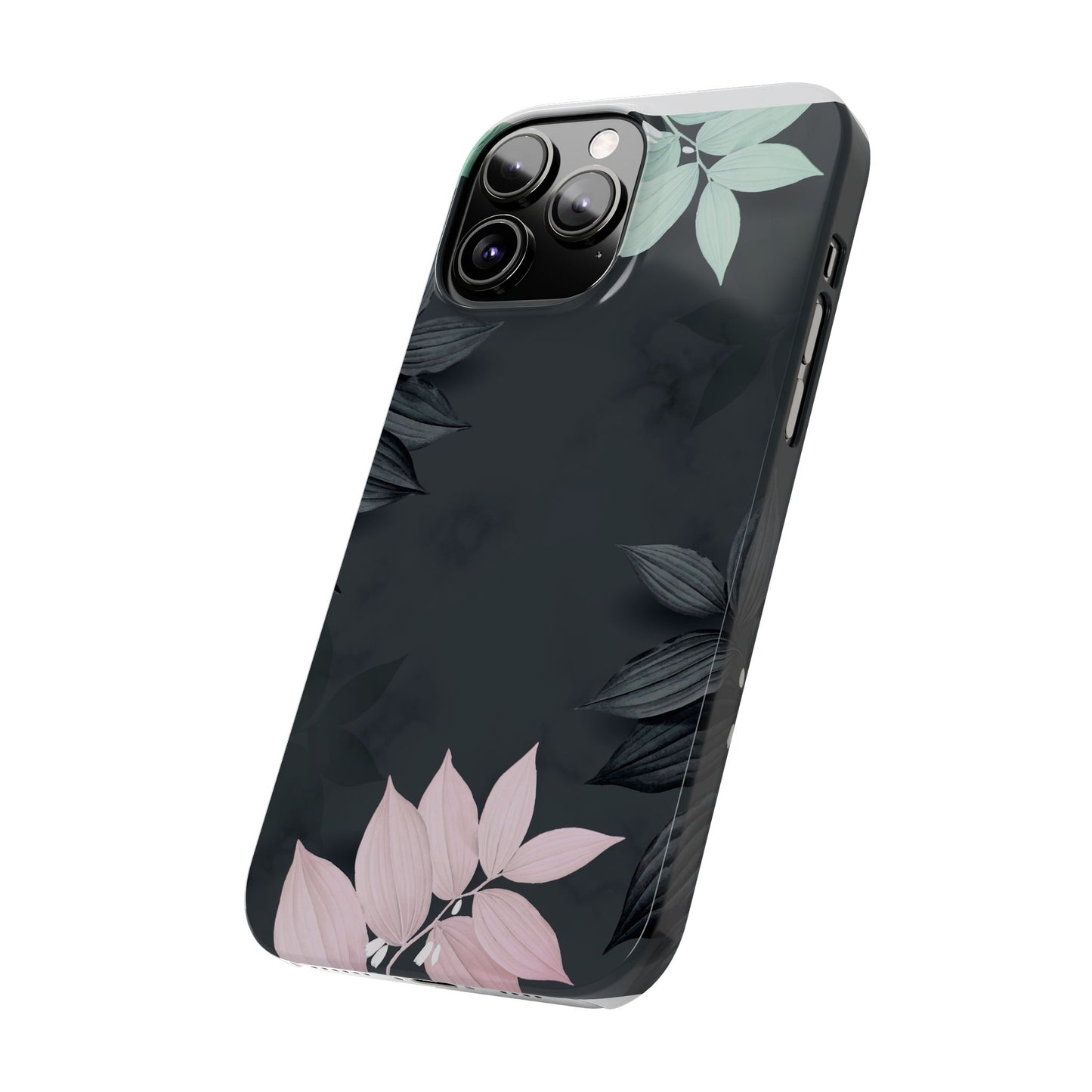 Elegant Floral Slim Phone Case - Stylish Design for Nature Lovers