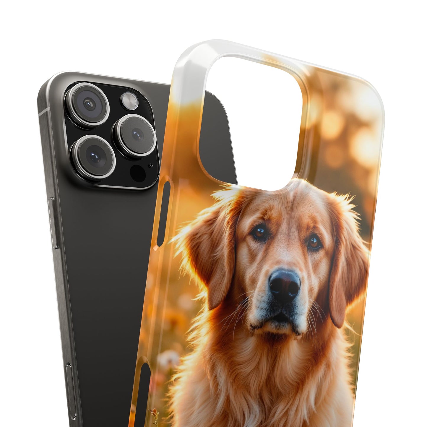 Golden Retriever Slim Phone Case - Nature Lover's Accessory