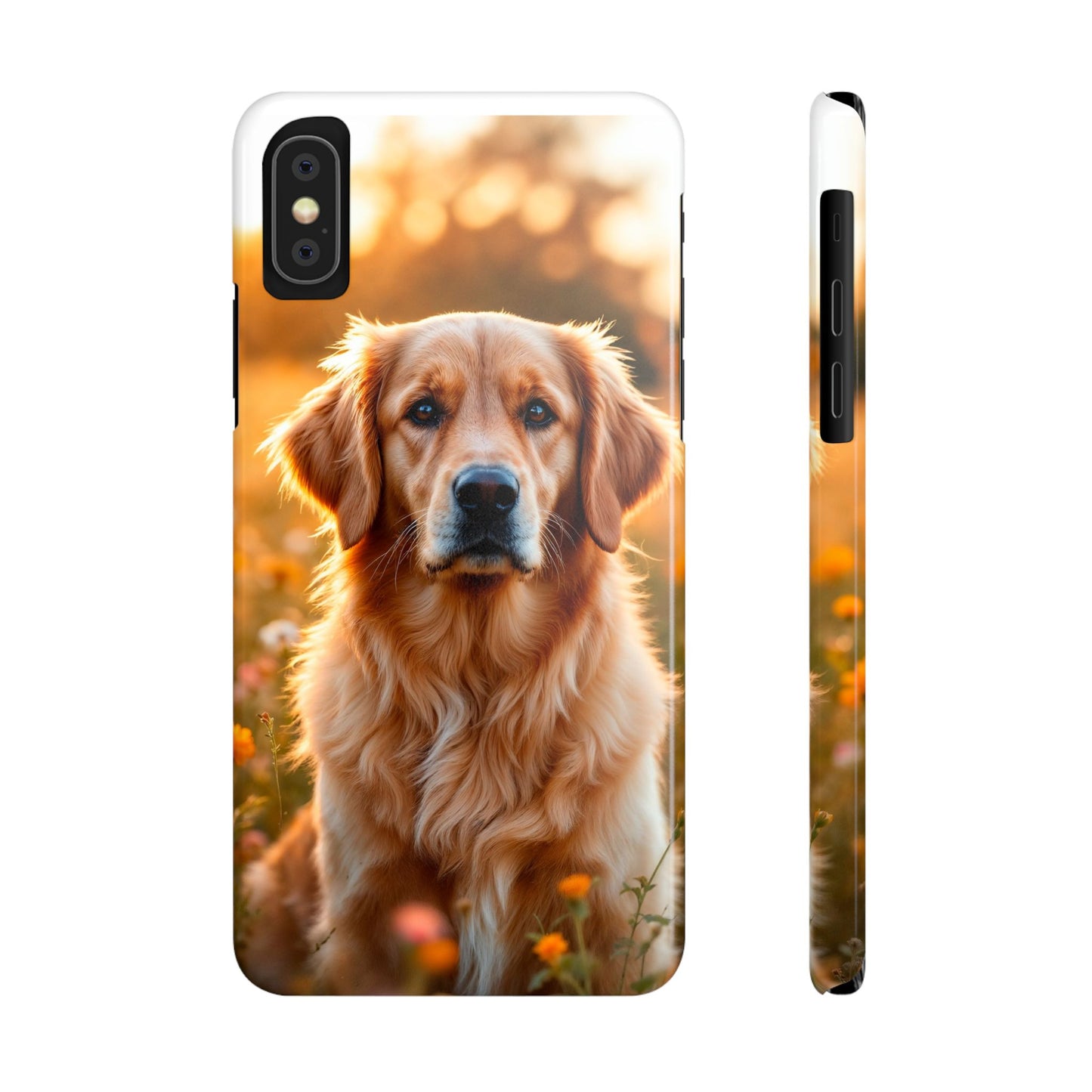 Golden Retriever Slim Phone Case - Nature Lover's Accessory