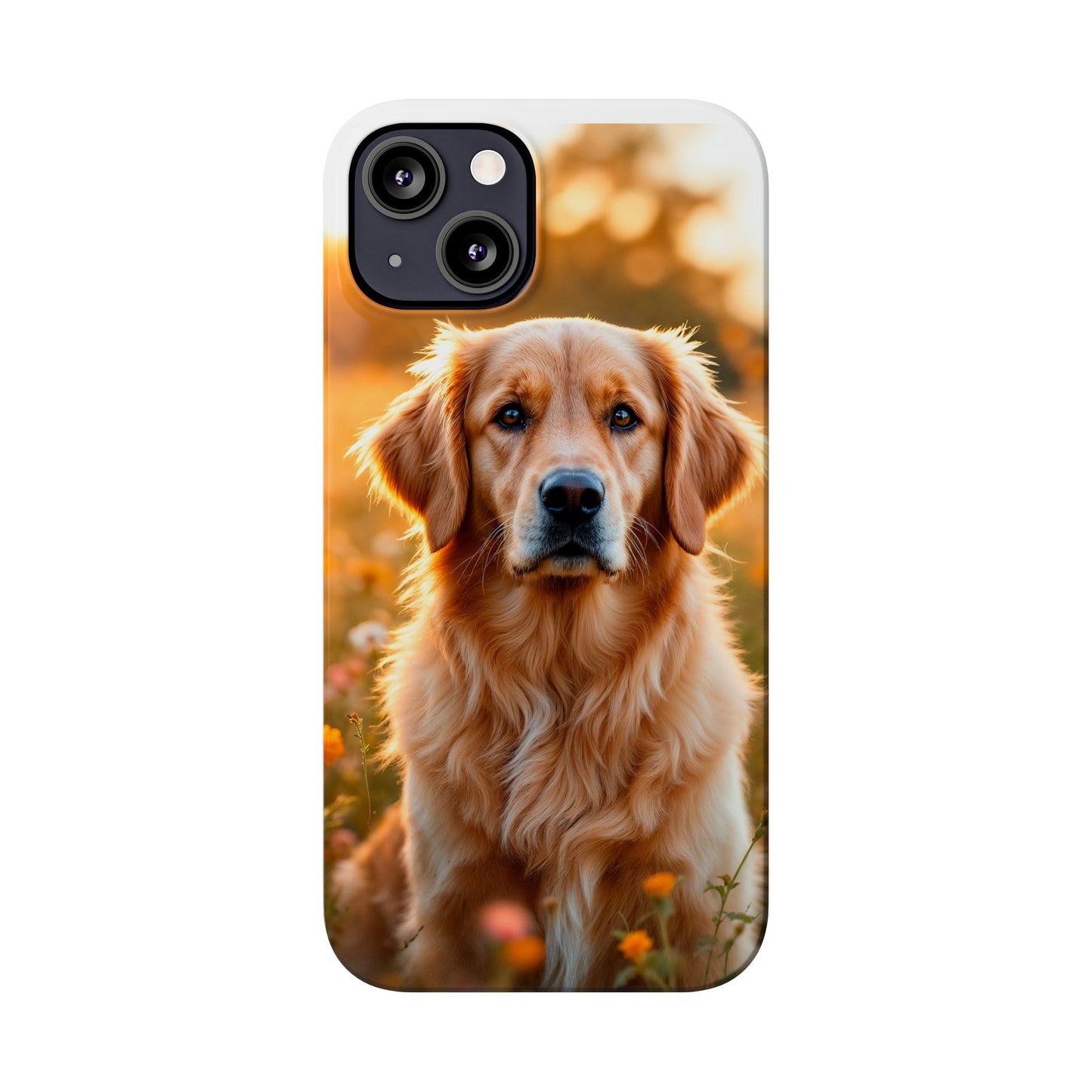 Golden Retriever Slim Phone Case - Nature Lover's Accessory