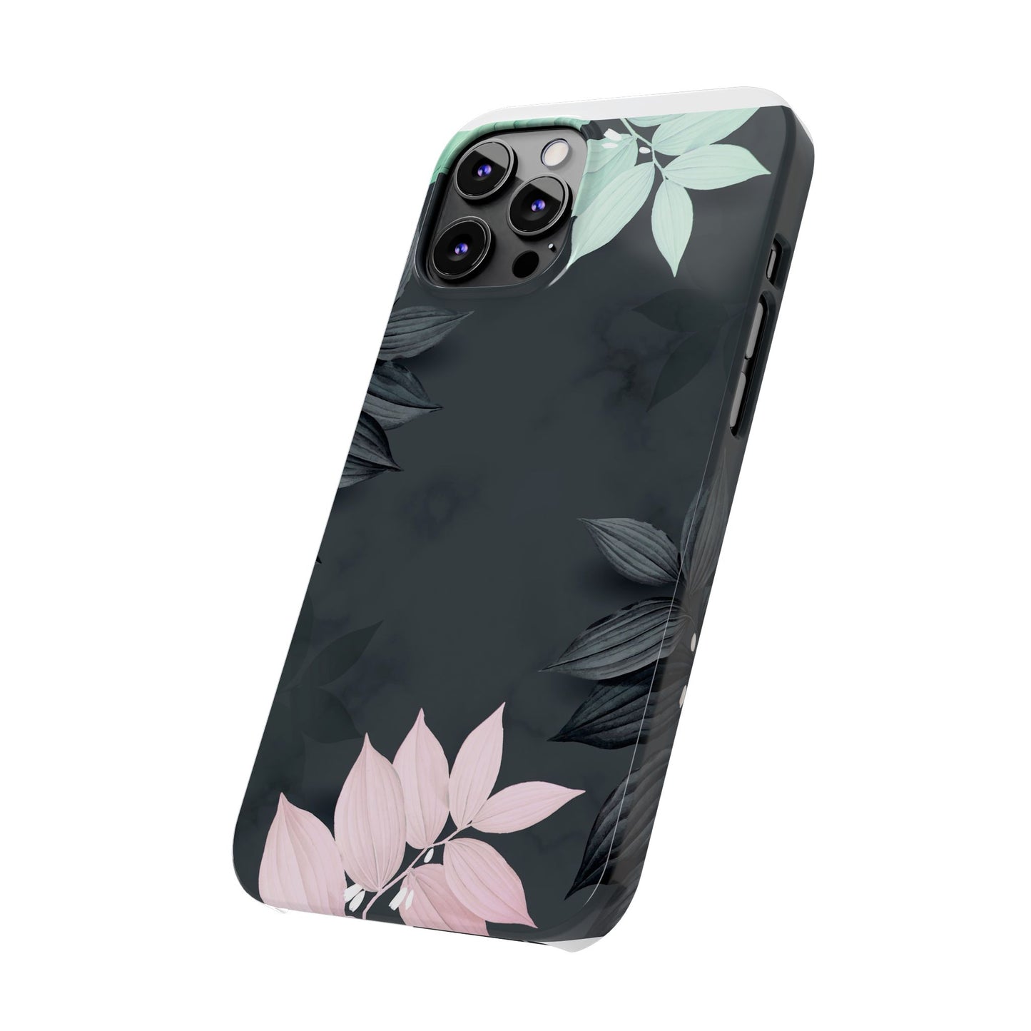 Elegant Floral Slim Phone Case - Stylish Design for Nature Lovers