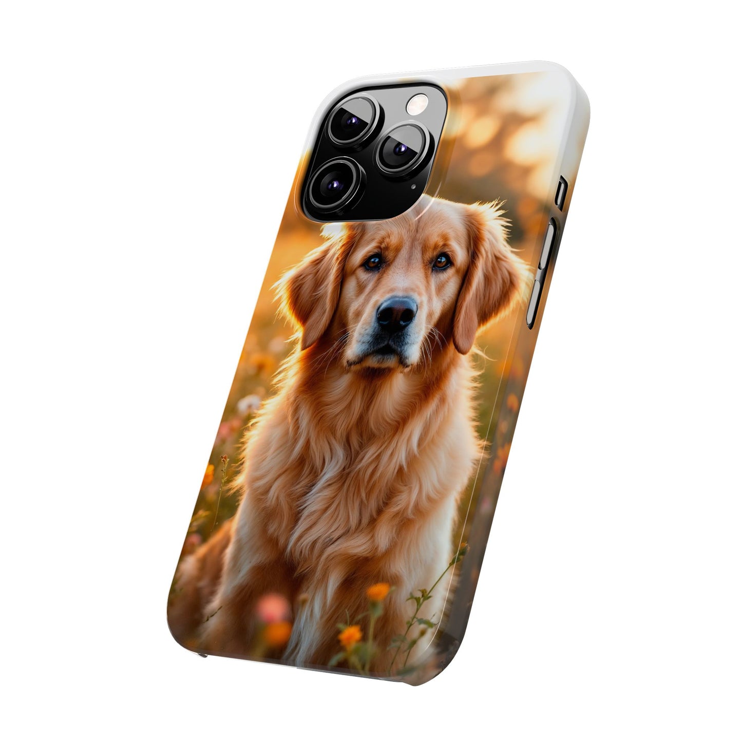 Golden Retriever Slim Phone Case - Nature Lover's Accessory