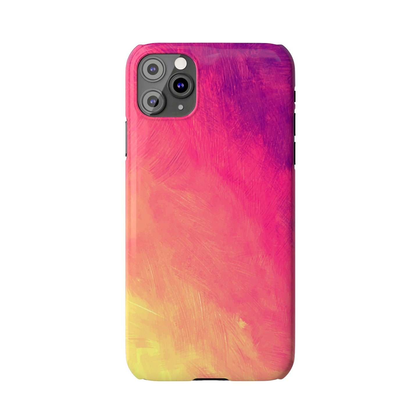 Vibrant Abstract Slim Phone Case - Colorful Protection for Every Day